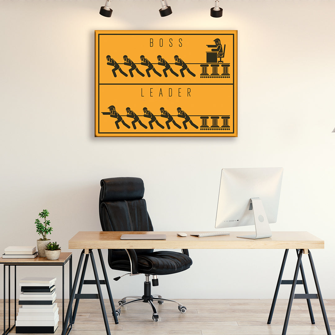 Boss Leader Canvas Art