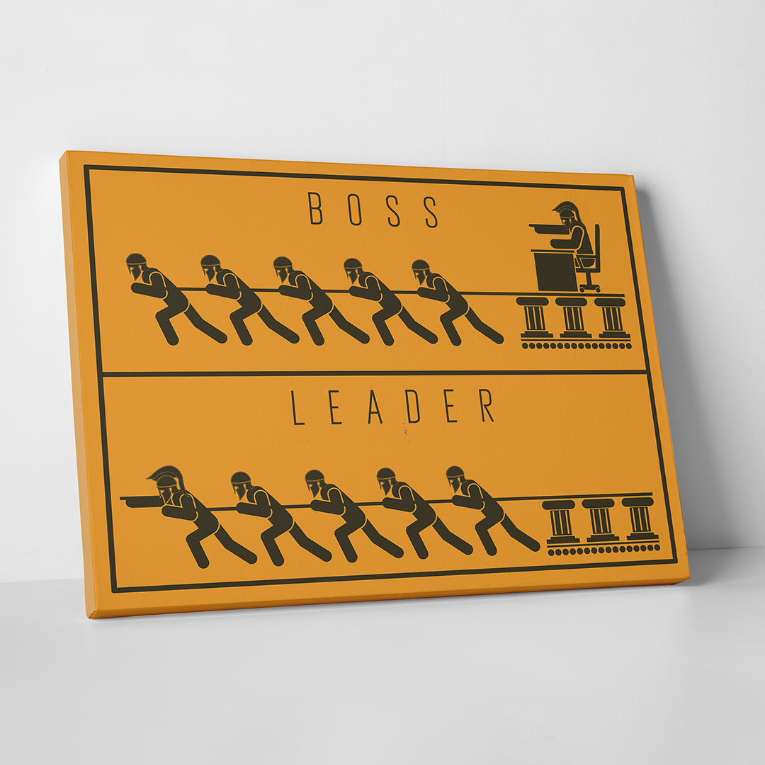 Boss Leader Canvas Art