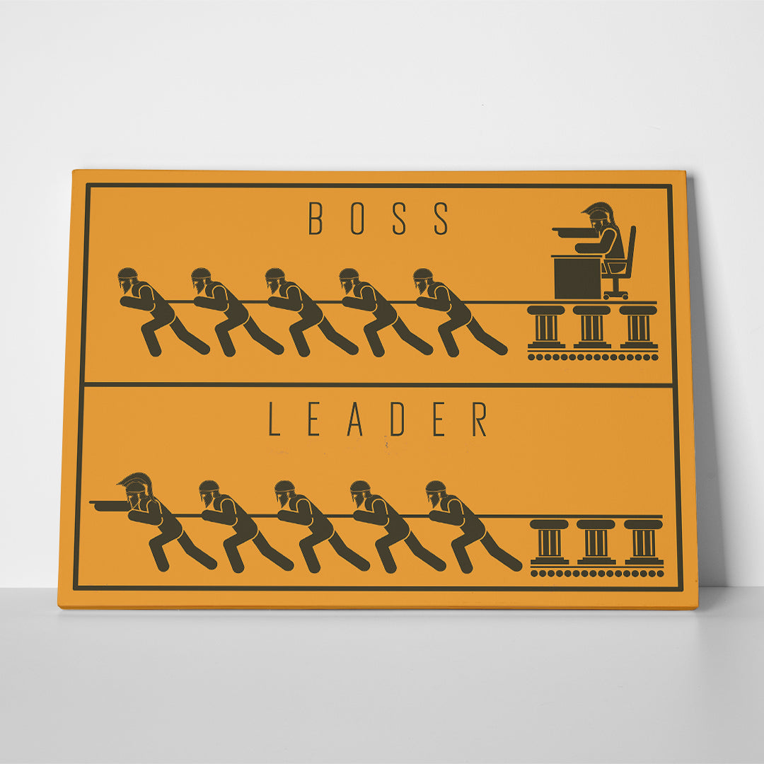 Boss Leader Canvas Art