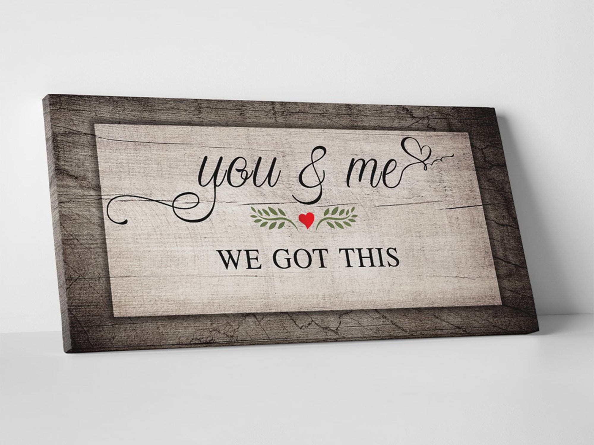 You & Me We Got This - V5 - Couples Wall Art