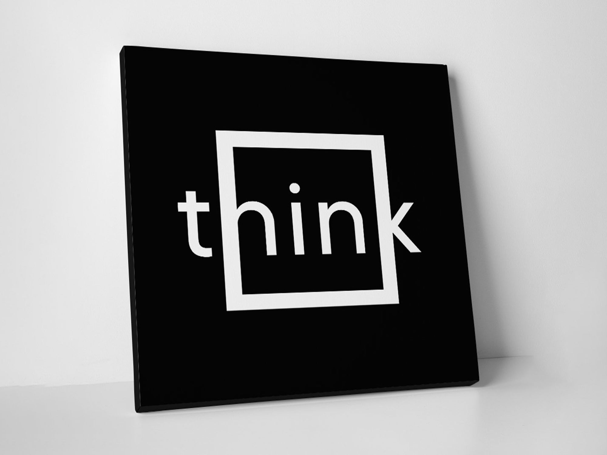 Think - Canvas Wall Art
