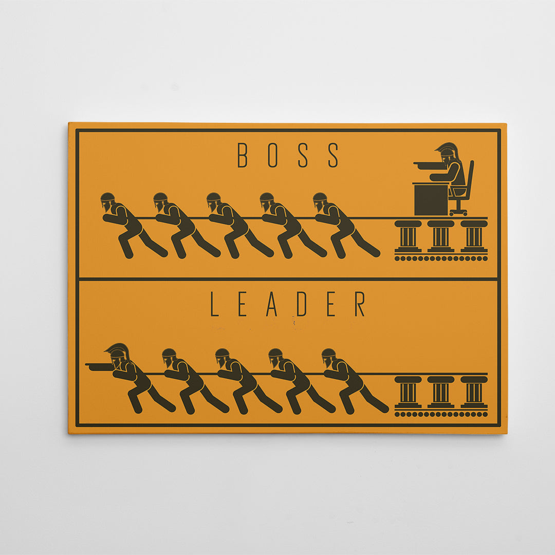 Boss Leader Canvas Art