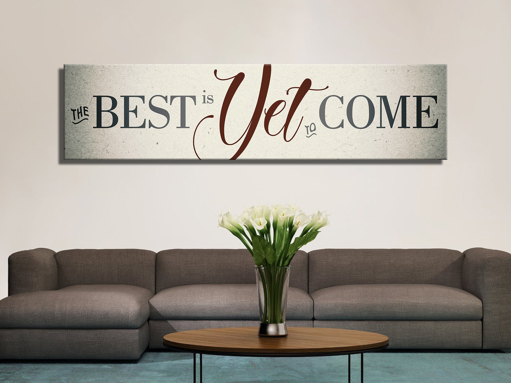 Best Is Yet To Come - Christian - Living Room Canvas Wall Art