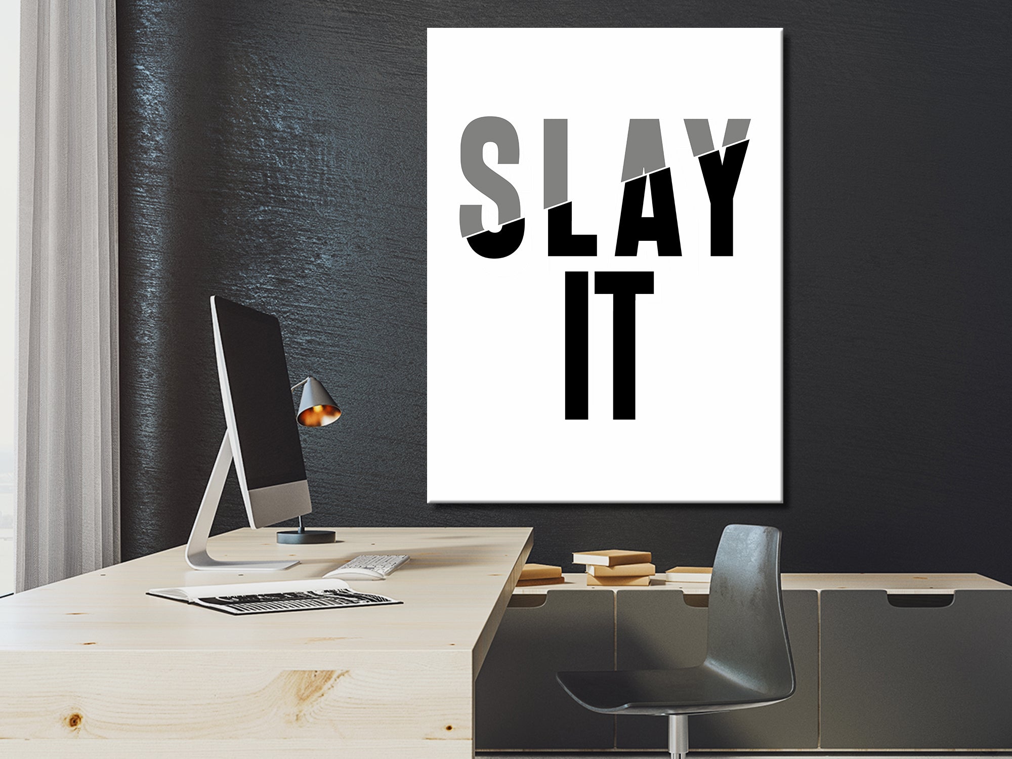 Slay It Canvas Wall Art