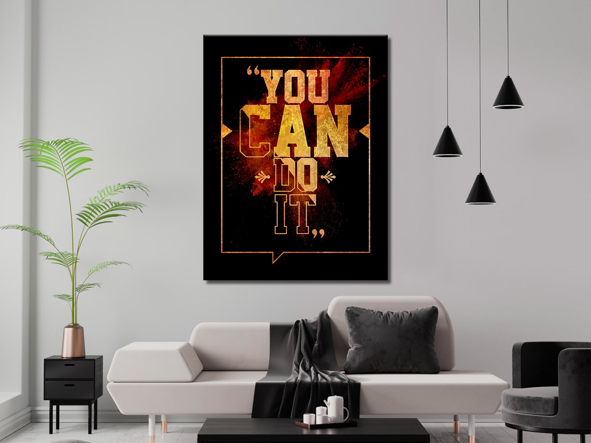 You Can Do It Canvas Art