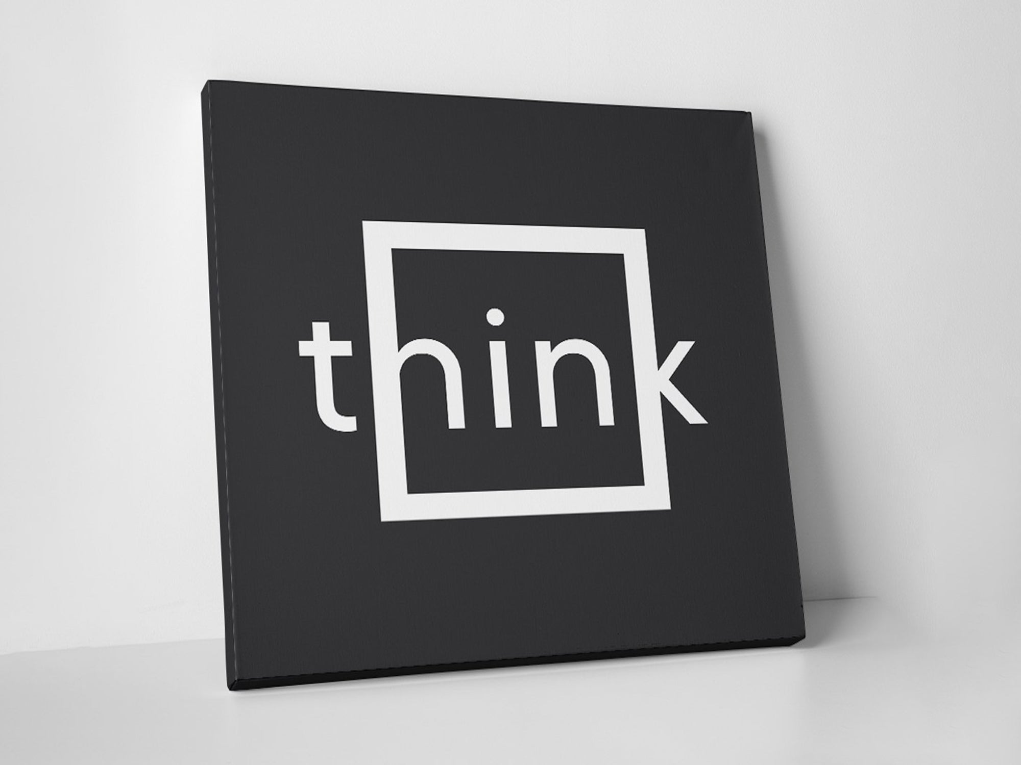 Think - Canvas Wall Art