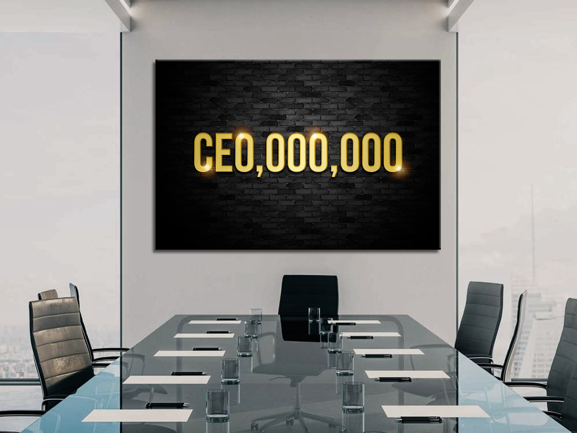 CEO Canvas Wall Art
