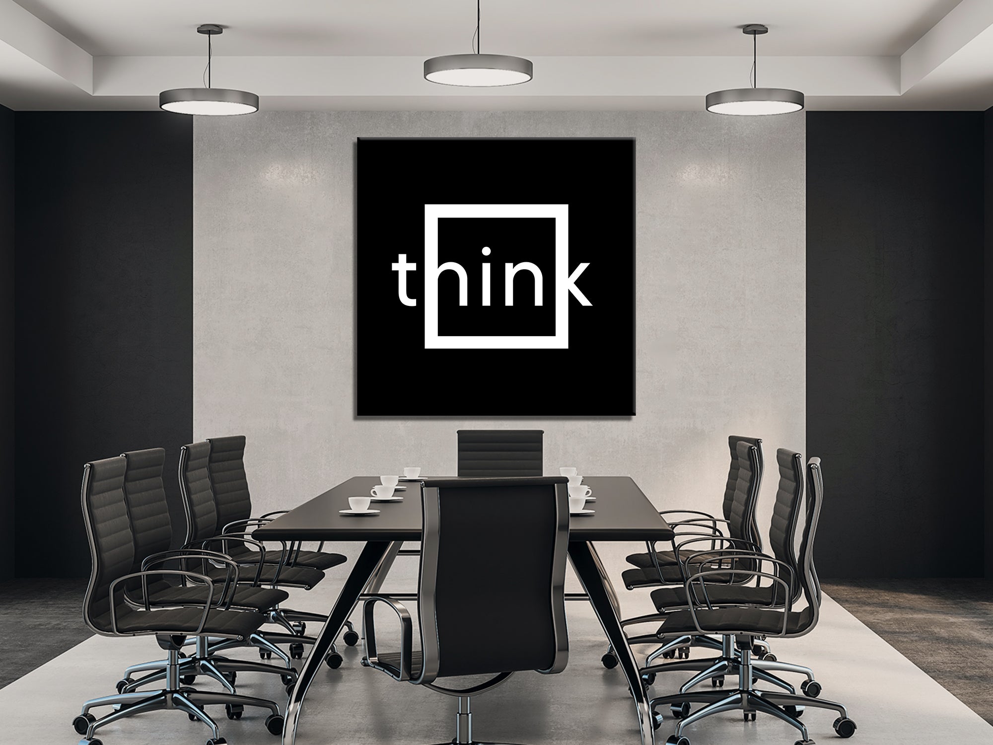 Think - Canvas Wall Art
