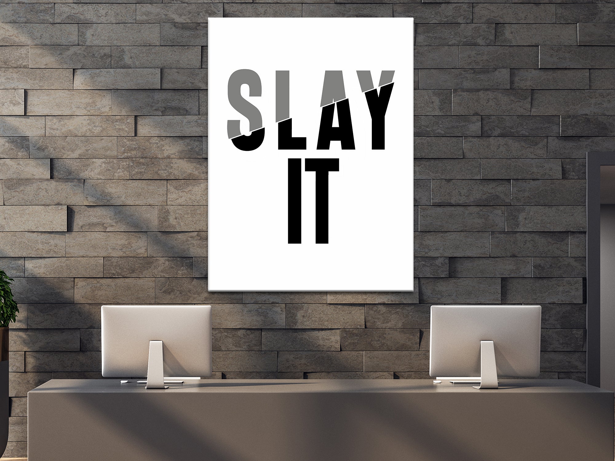 Slay It Canvas Wall Art