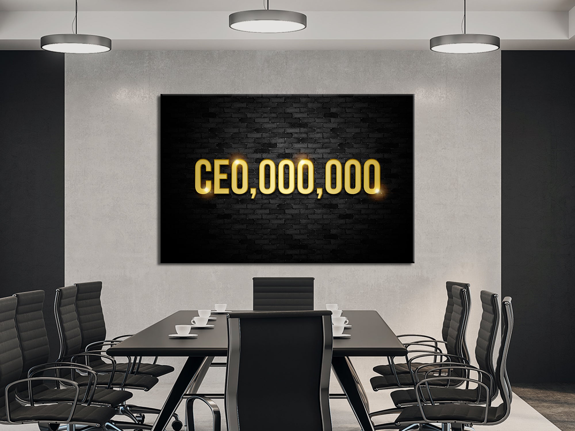 CEO Canvas Wall Art