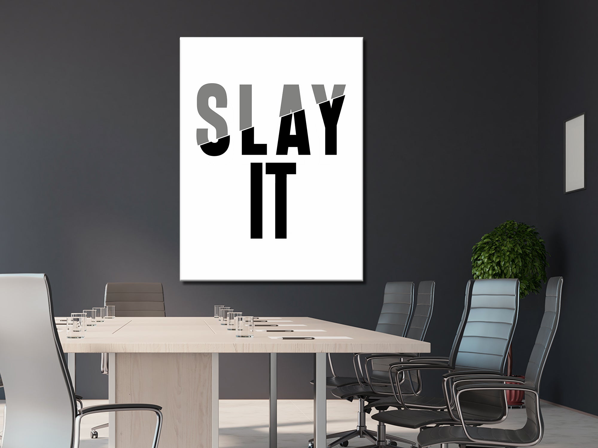 Slay It Canvas Wall Art