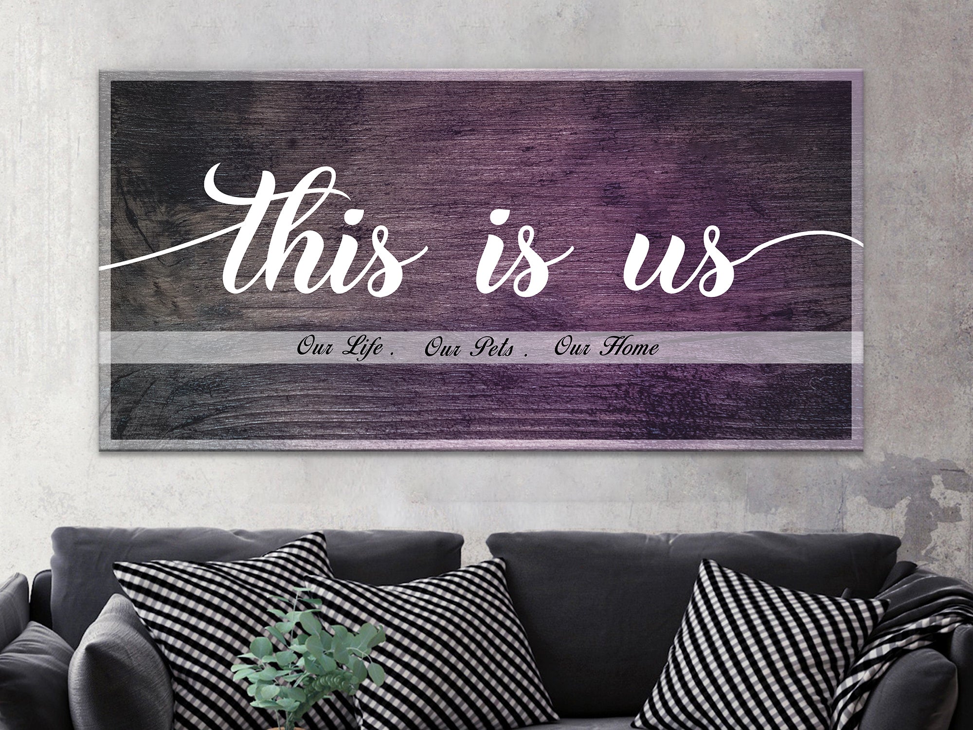 Christian Wall Art This Is Us Saying