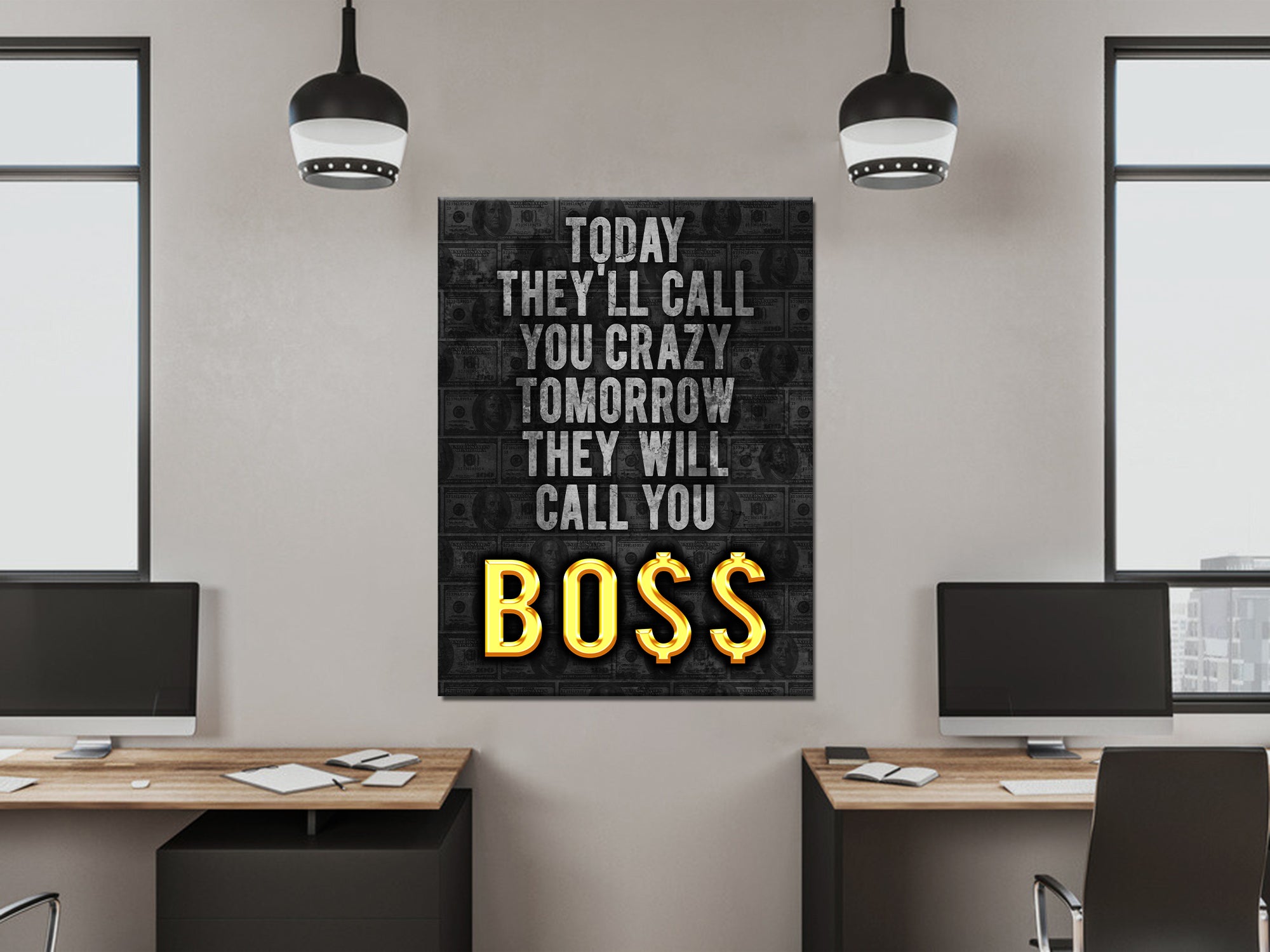 Boss Canvas Art