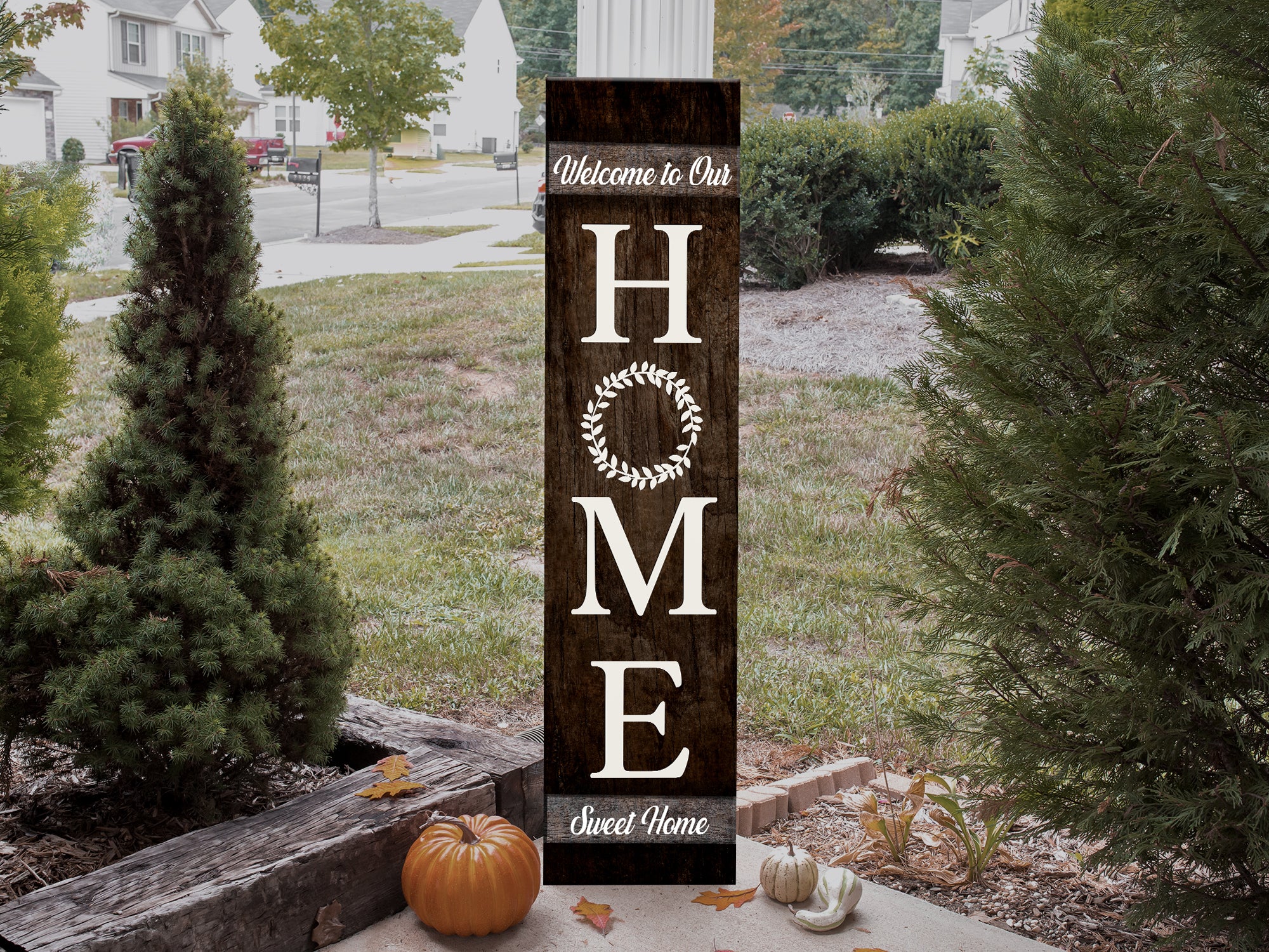 Home Sign - Christian - Canvas Wall Art