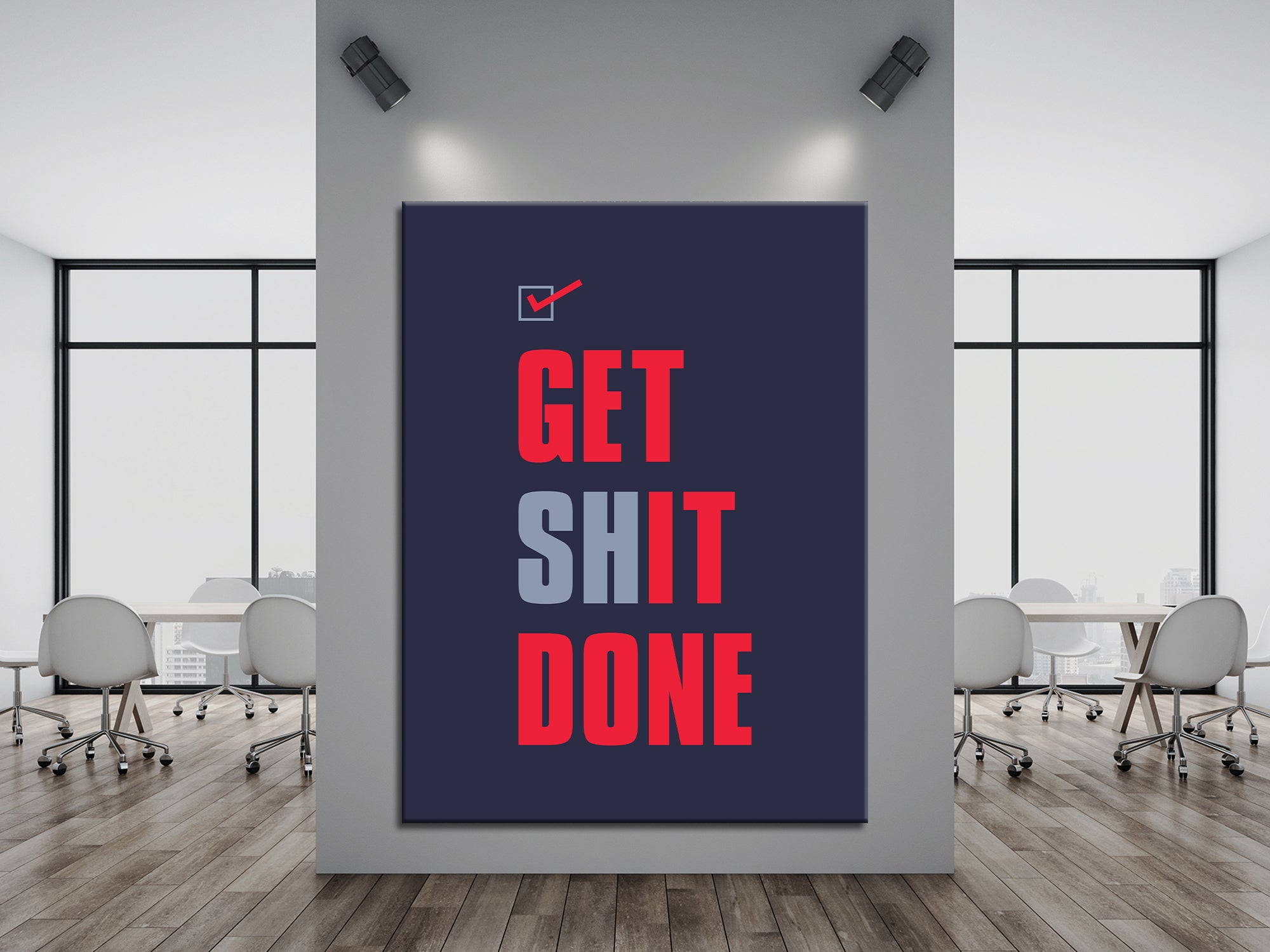Get SHIT Done Canvas Art