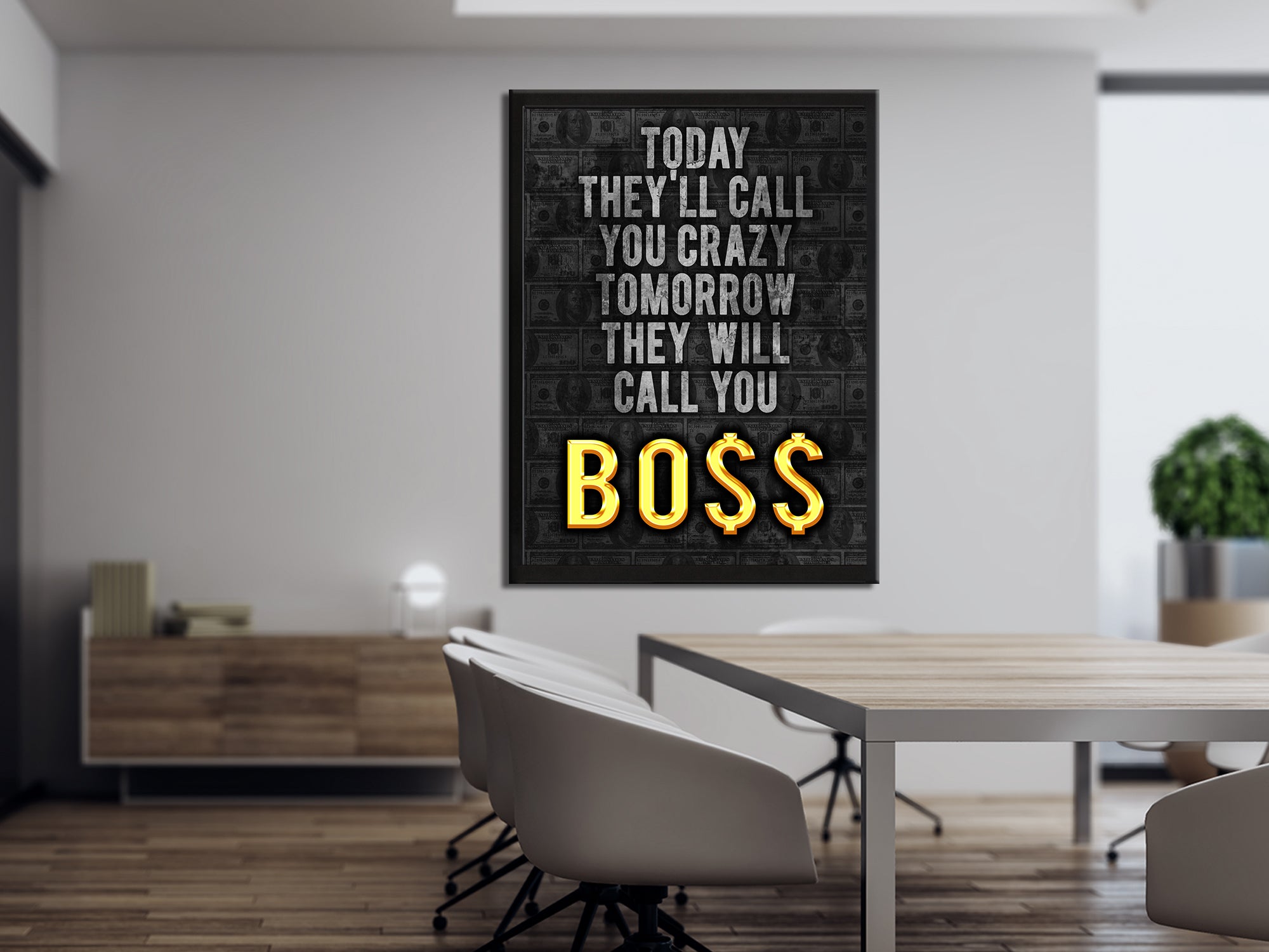 Boss Canvas Art
