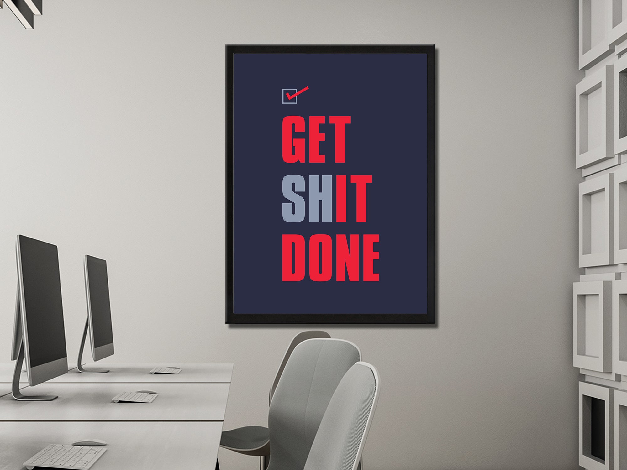 Get SHIT Done Canvas Art