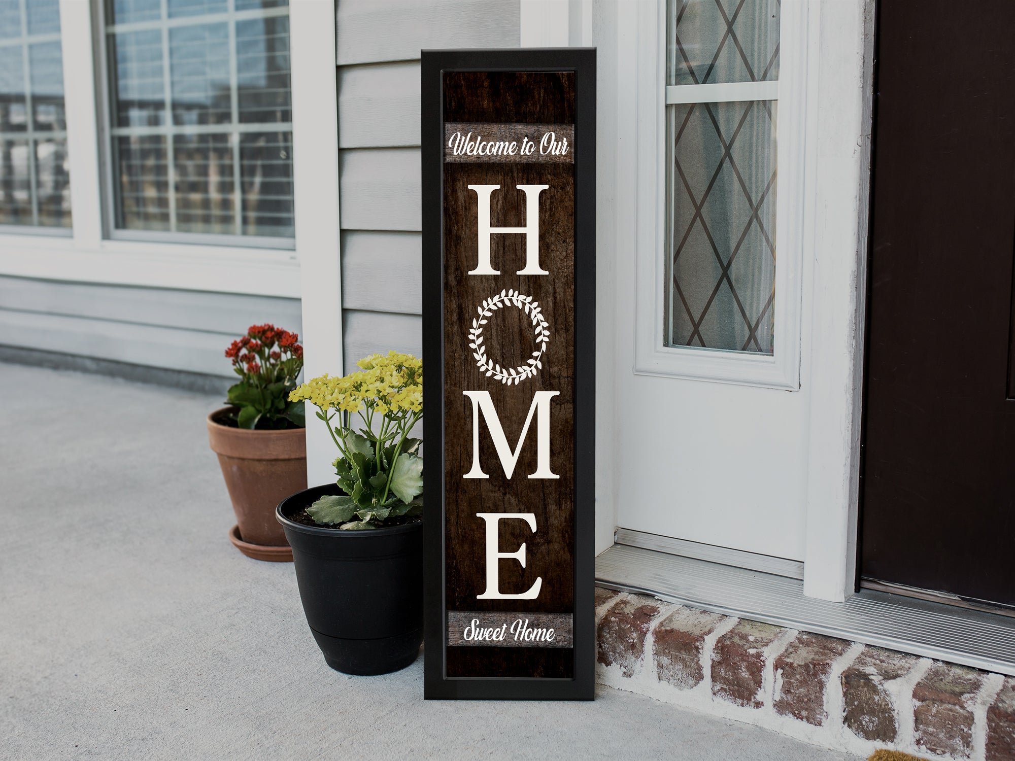 Home Sign - Christian - Canvas Wall Art