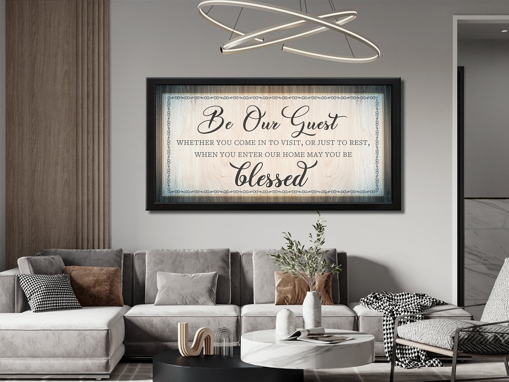 Be Our Guest - Bedroom - Canvas Wall Art