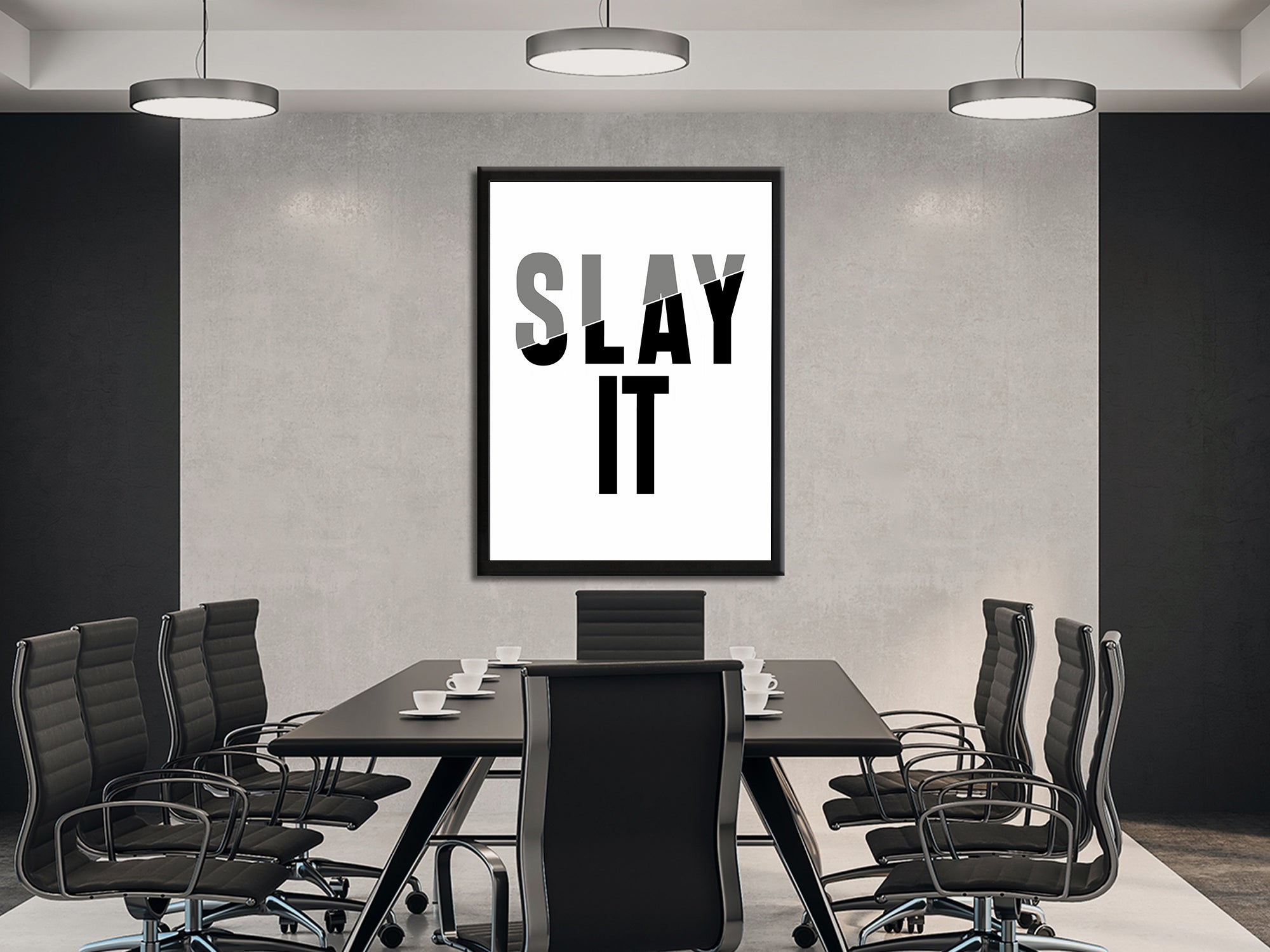 Slay It Canvas Wall Art
