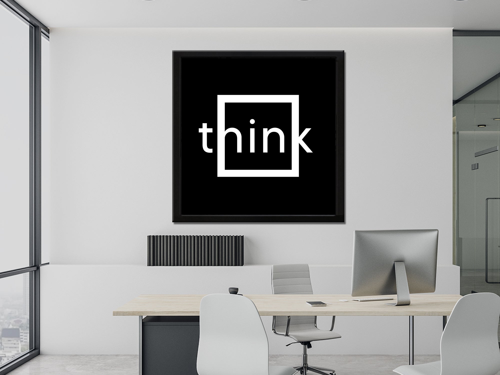 Think - Canvas Wall Art
