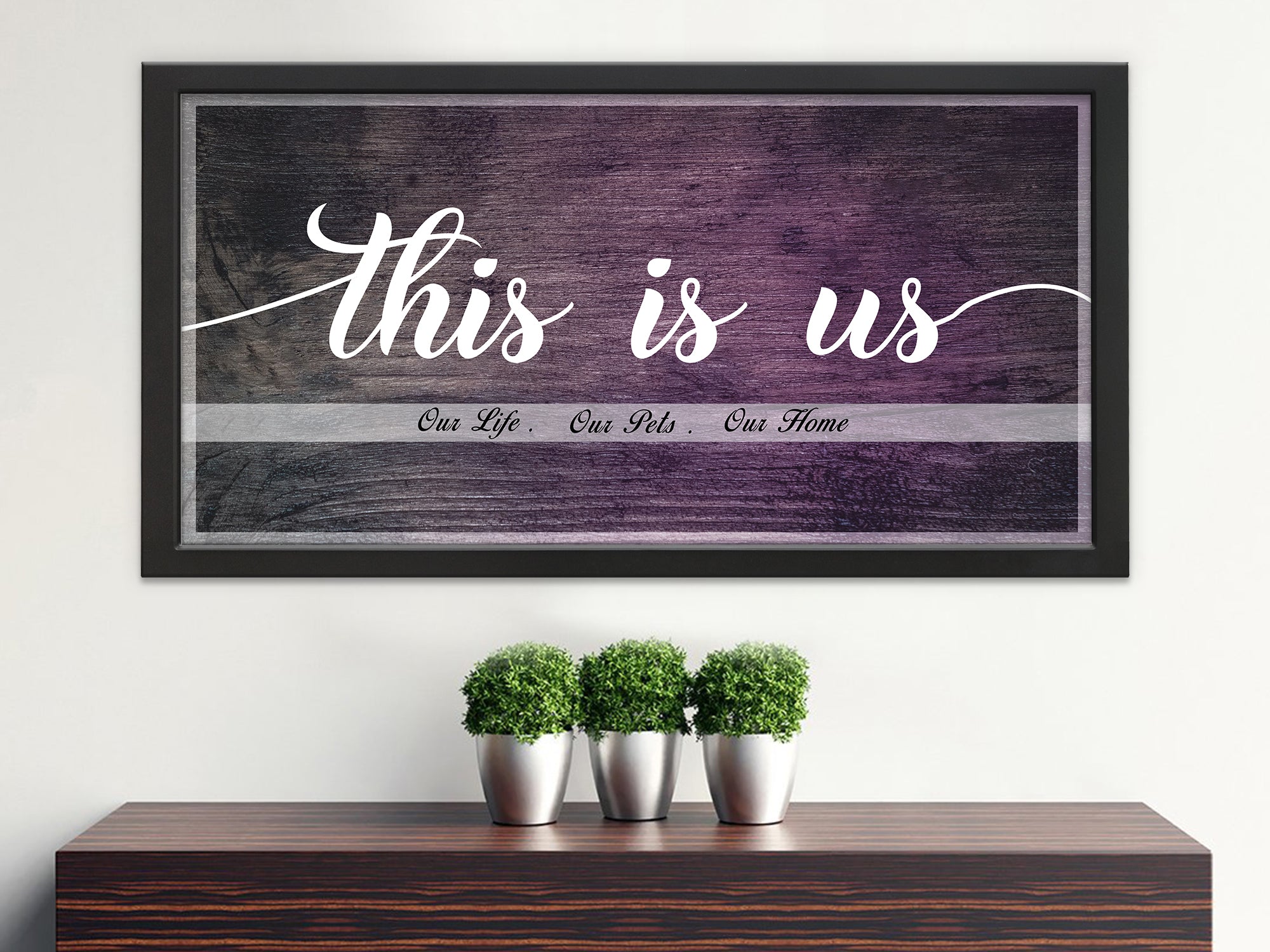 Christian Wall Art This Is Us Saying