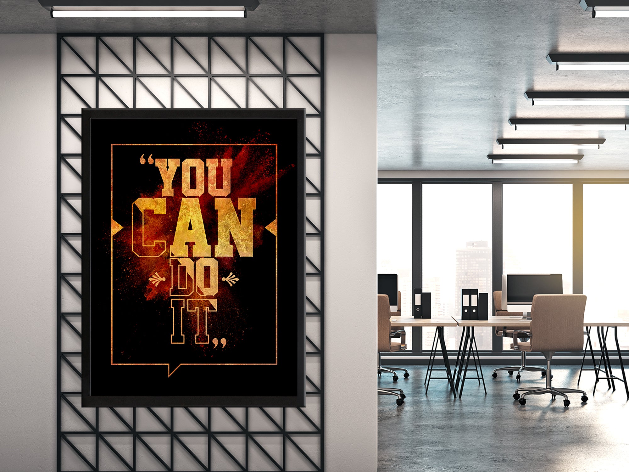 You Can Do It Canvas Art