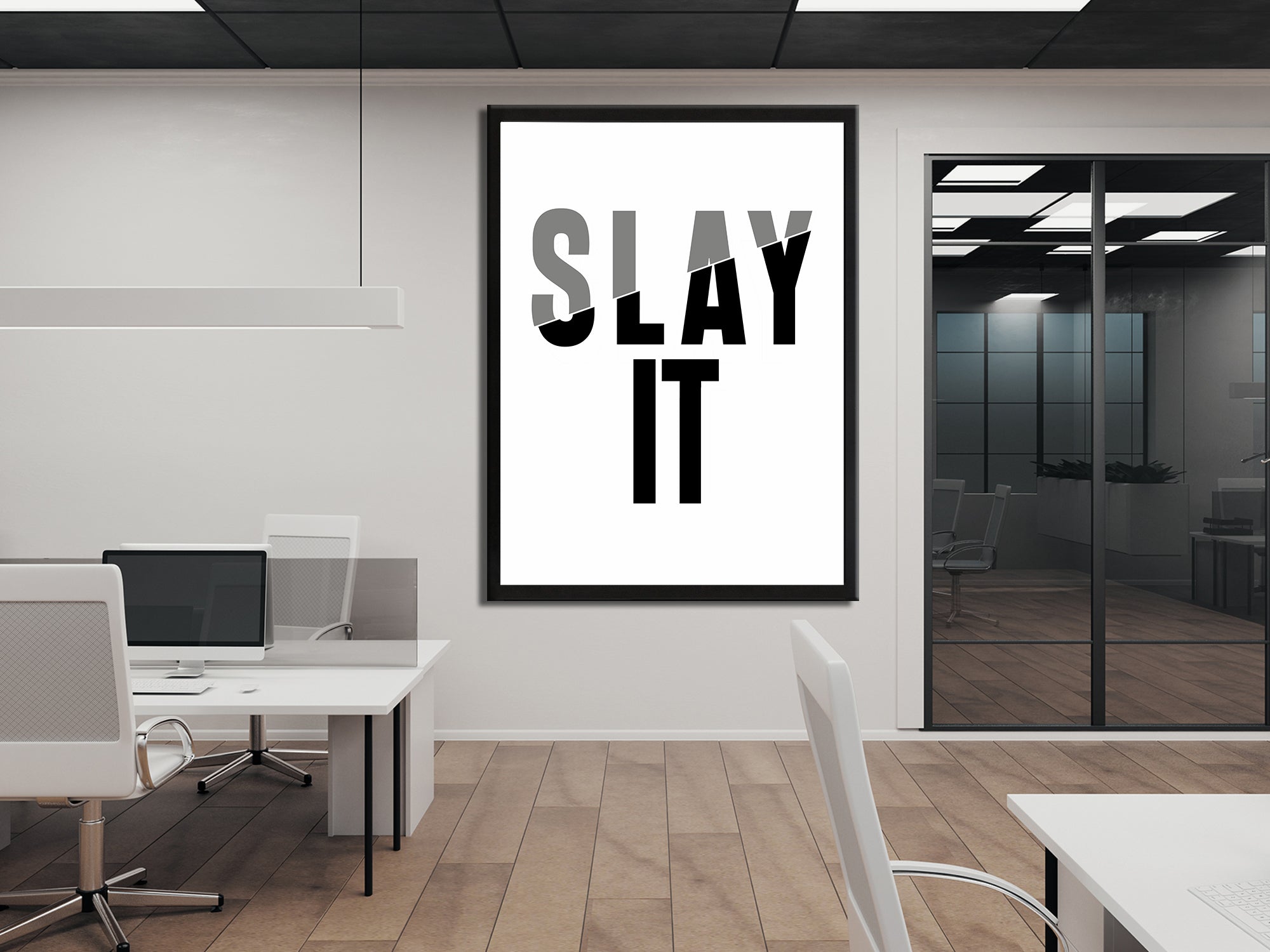 Slay It Canvas Wall Art