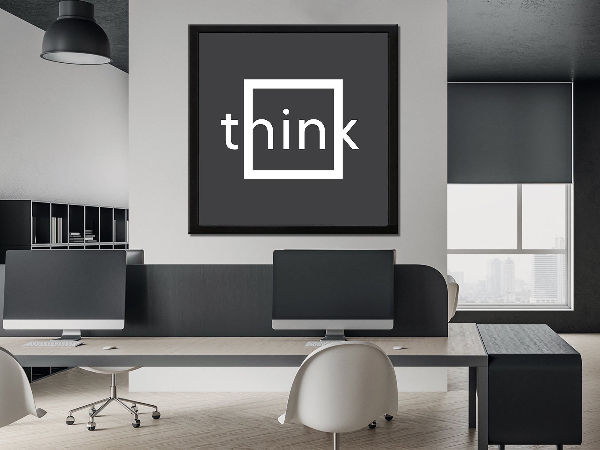 Think - Canvas Wall Art