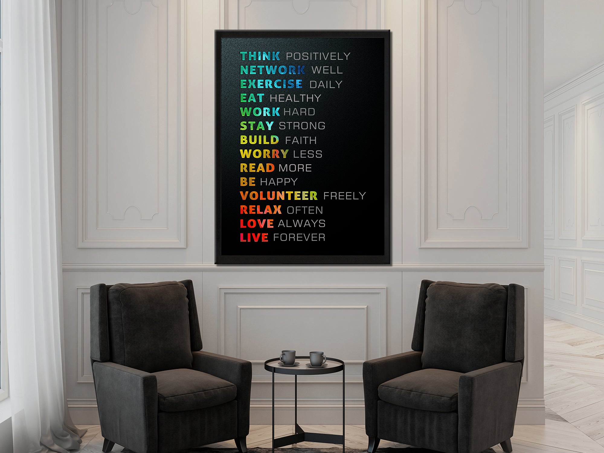 Success Inspiration Canvas Wall Art