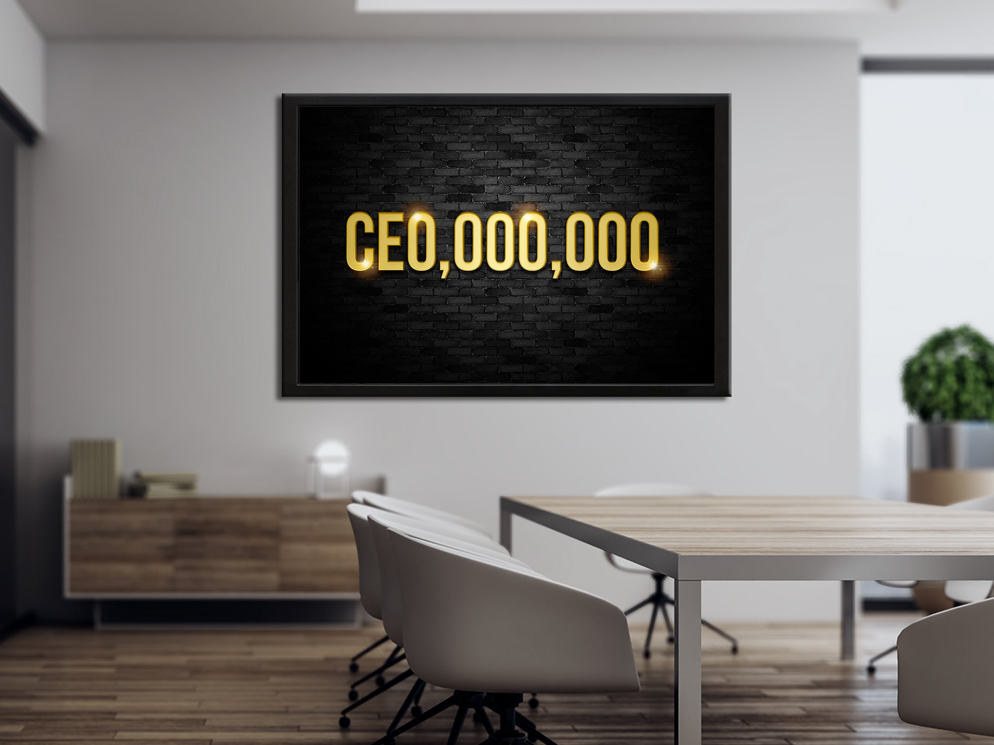 CEO Canvas Wall Art