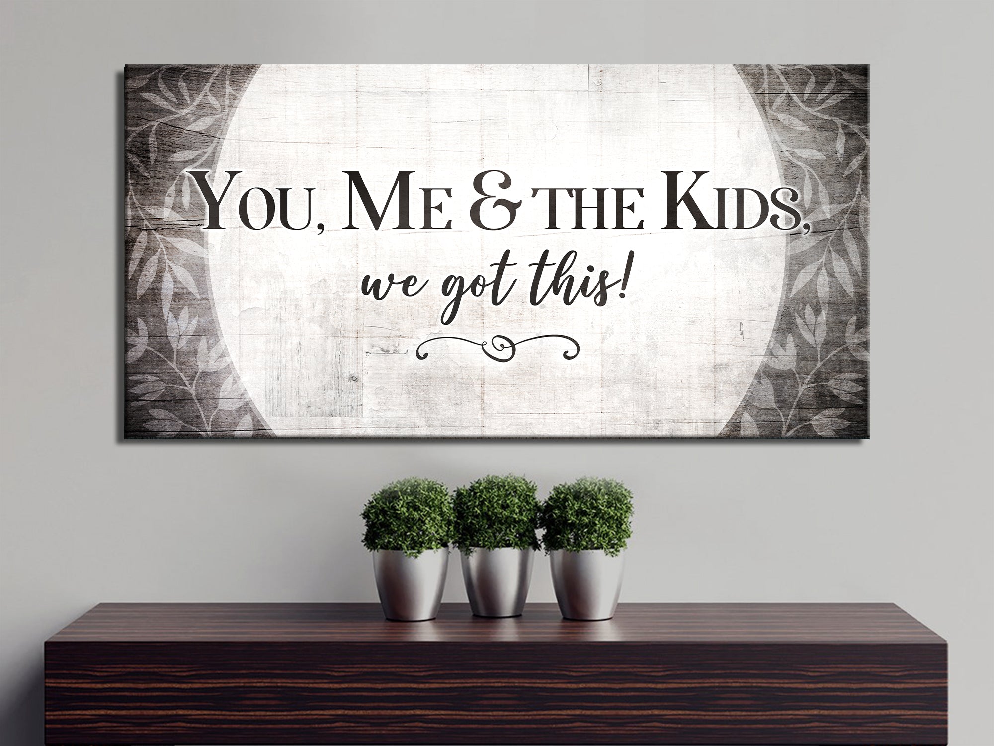You,Me & Kids - Living Room - Canvas Wall Art