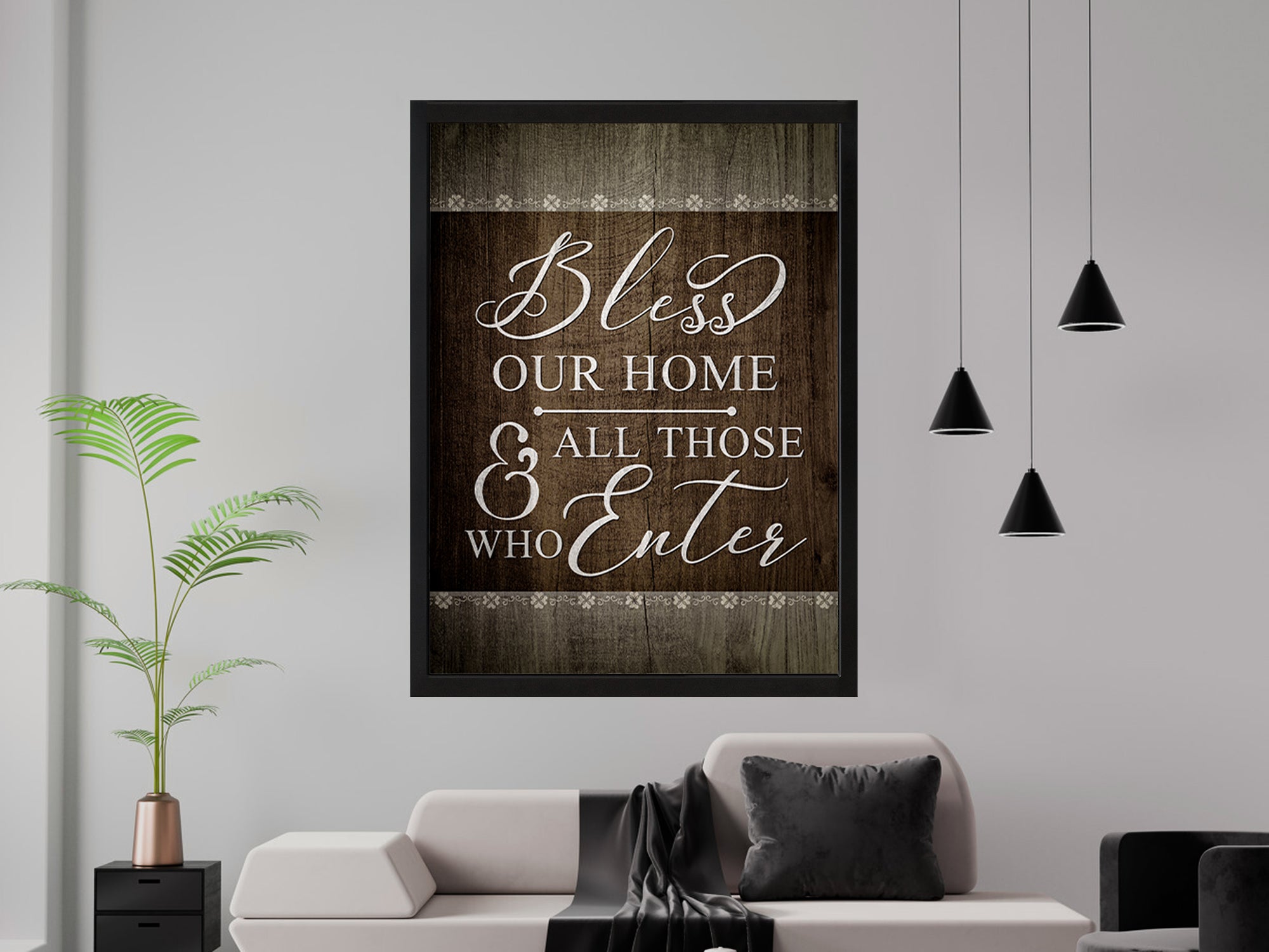 All Those Who Enter - Christian - Canvas Wall Art