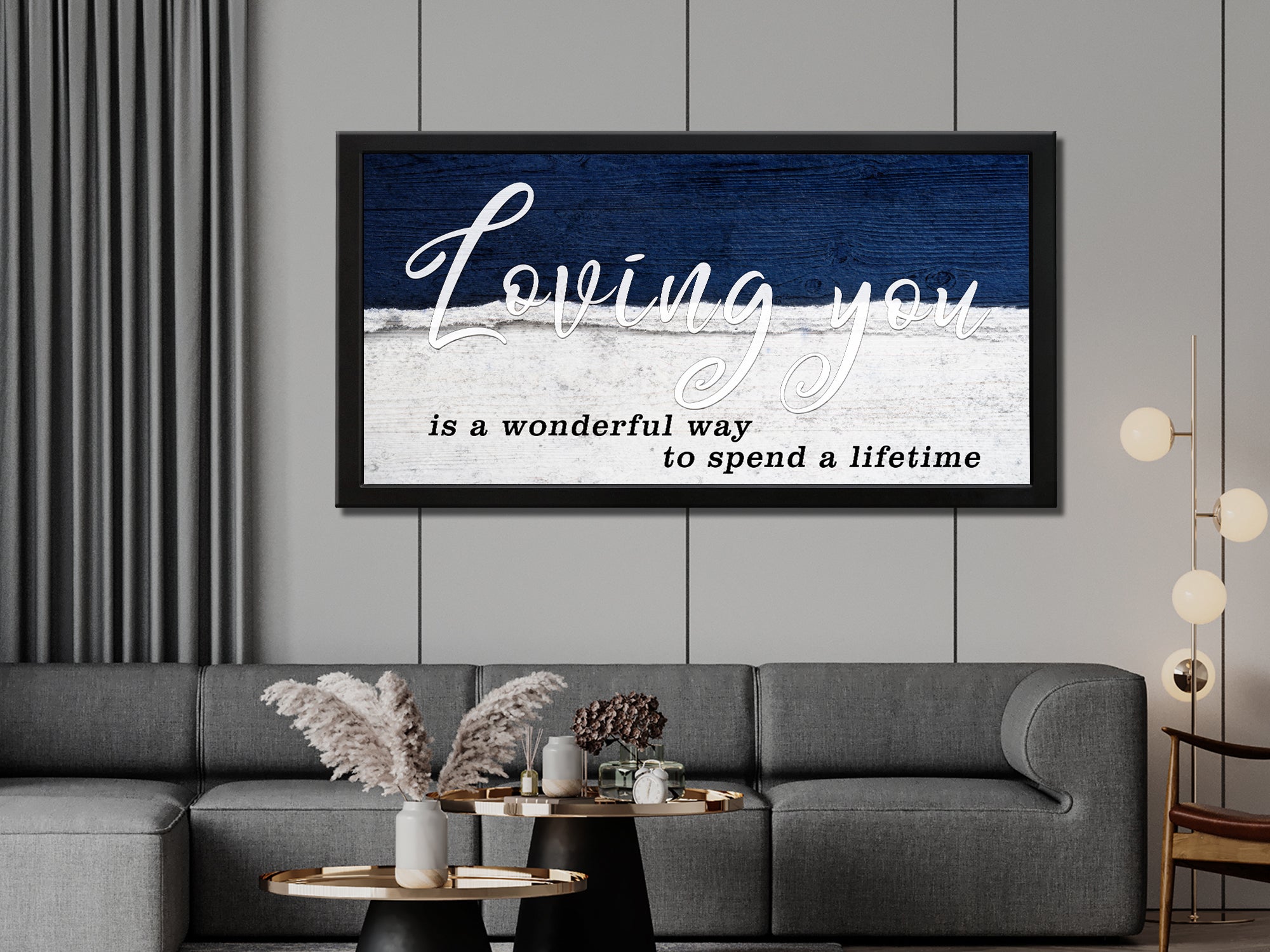 Loving You A Lifetime - Couples Wall Art For Bedroom