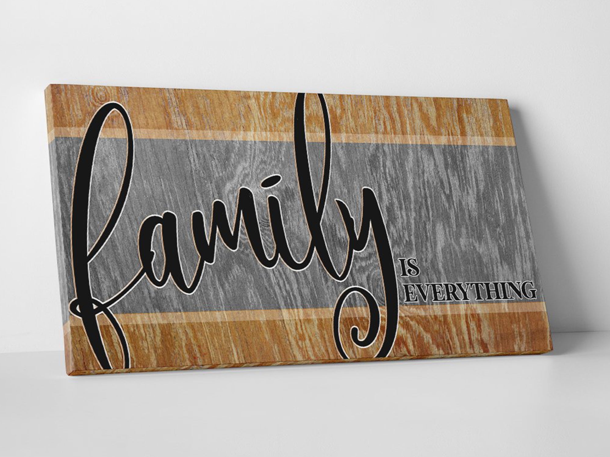 Family Is Everything V2 Canvas Wall Art