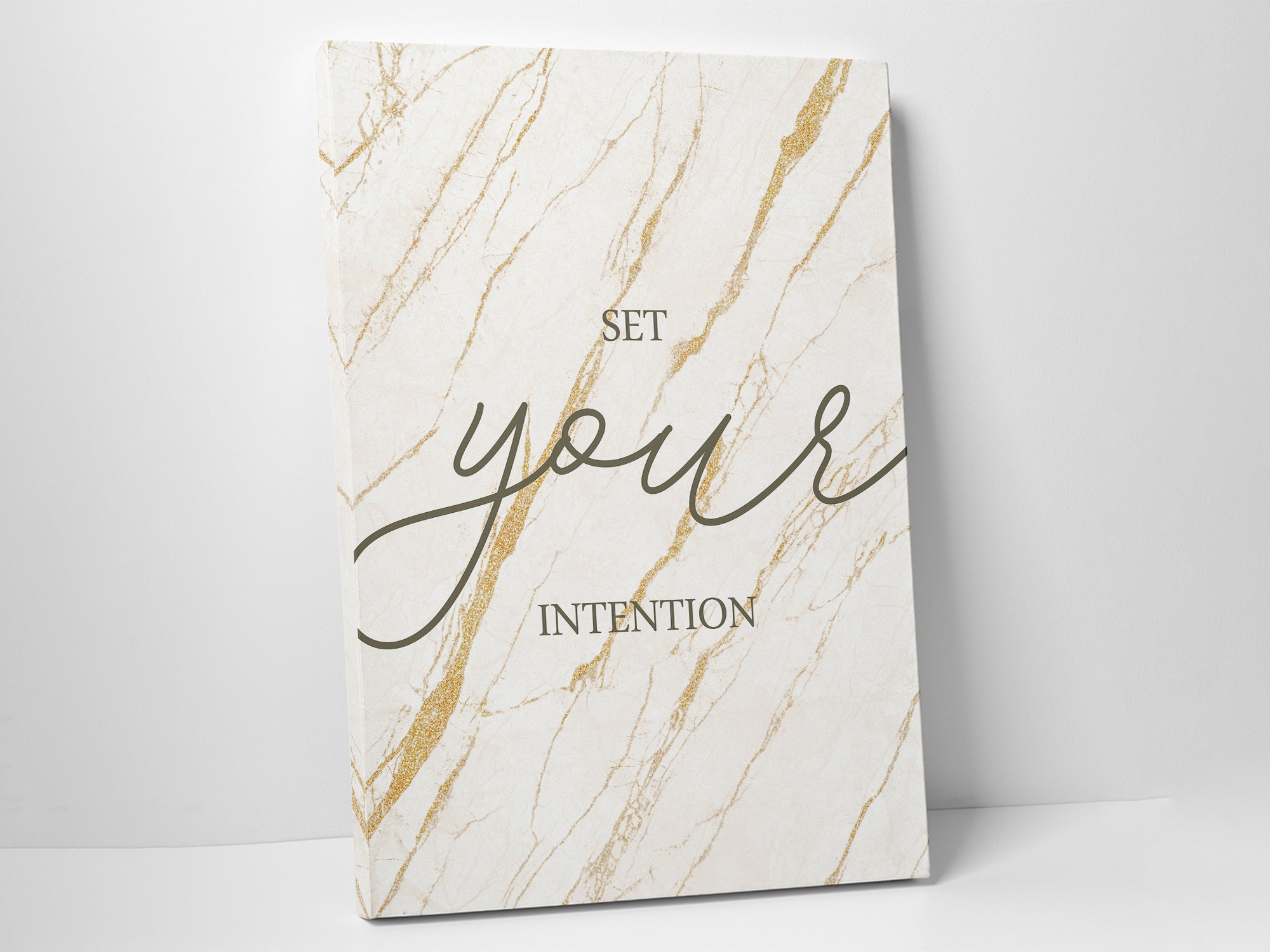 Set Your Intention - Canvas Wall Art