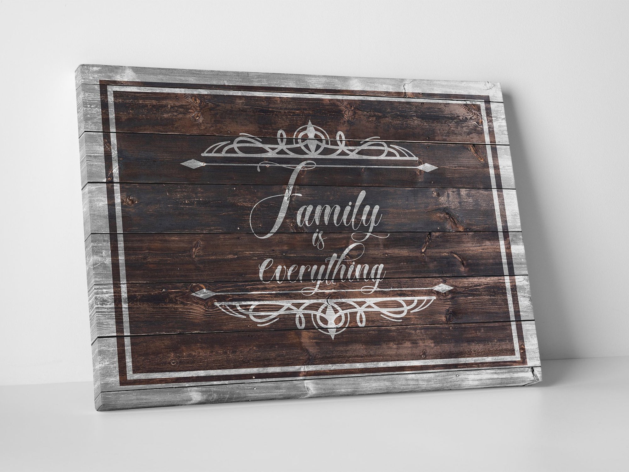 Family Is Everything Canvas Wall Art