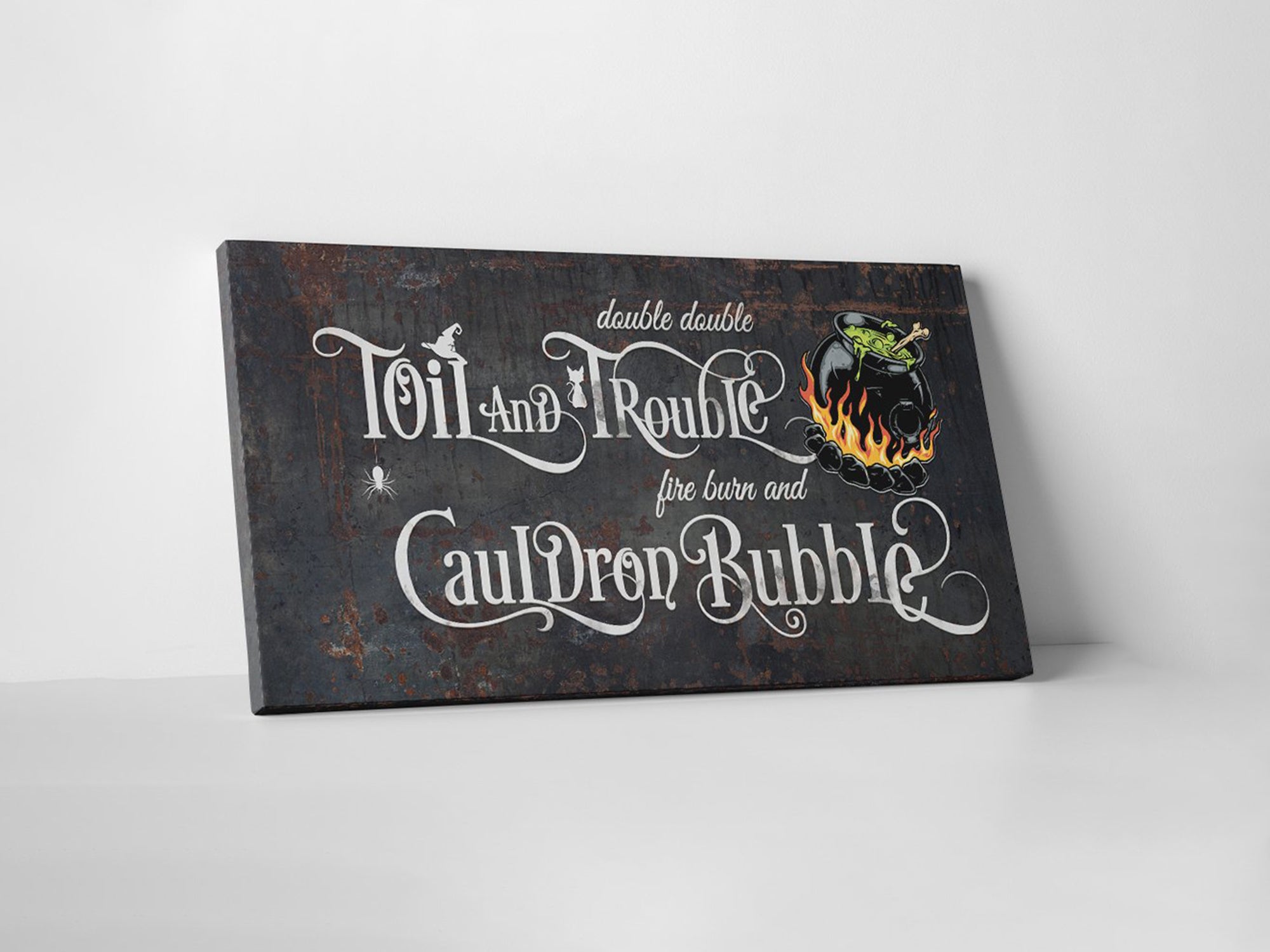 Toil And Trouble Canvas Wall Art