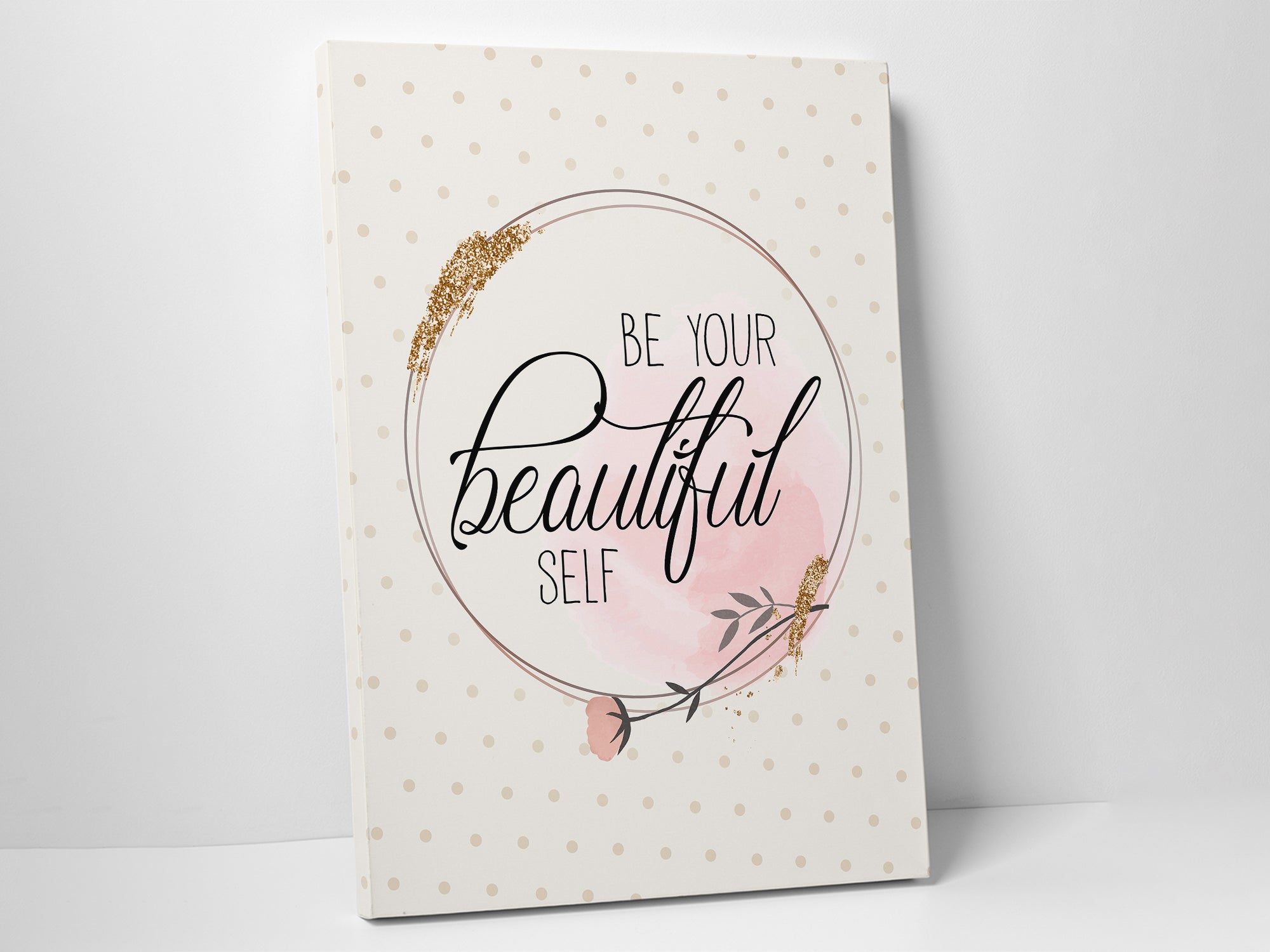 Be Your Beautiful Self - Canvas Wall Art