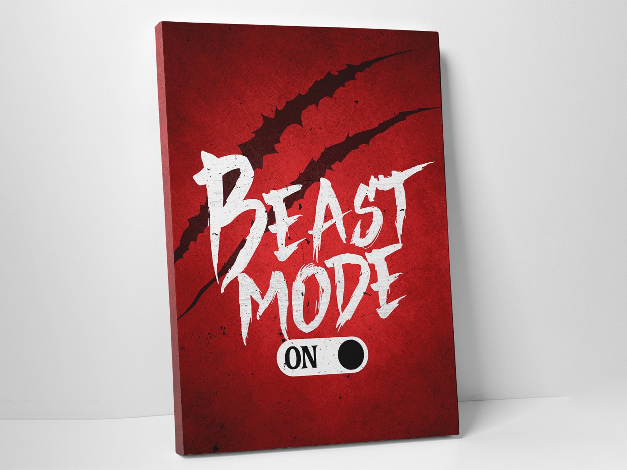 Beast Mode On - Motivational - Canvas Wall Art