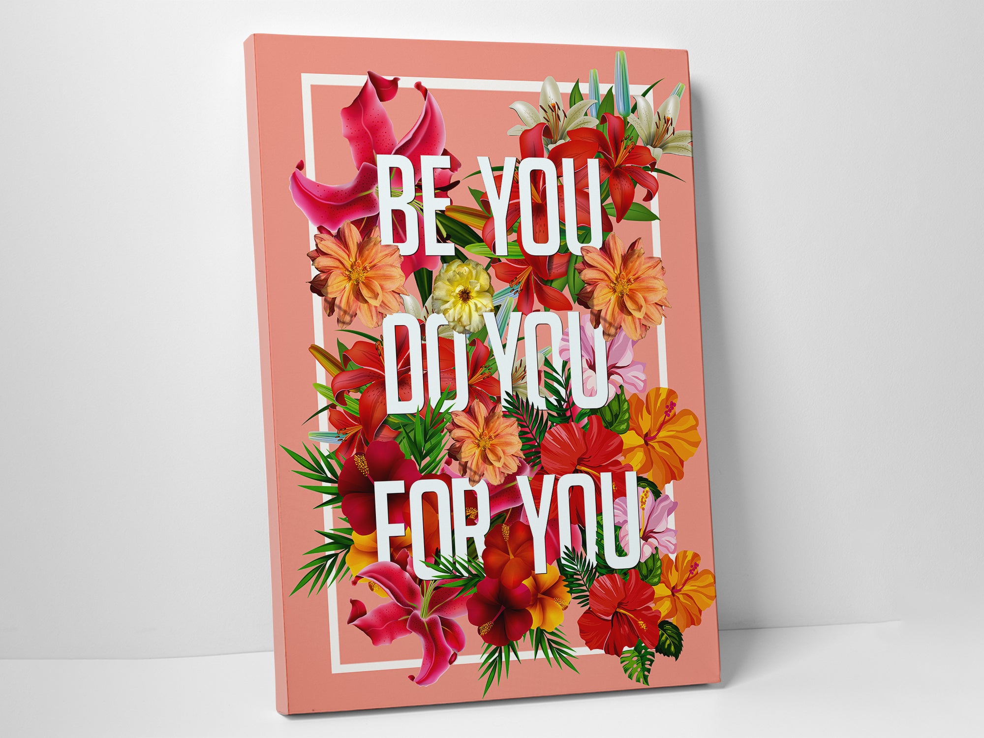 Be You Do You Canvas Wall Art For Living Room