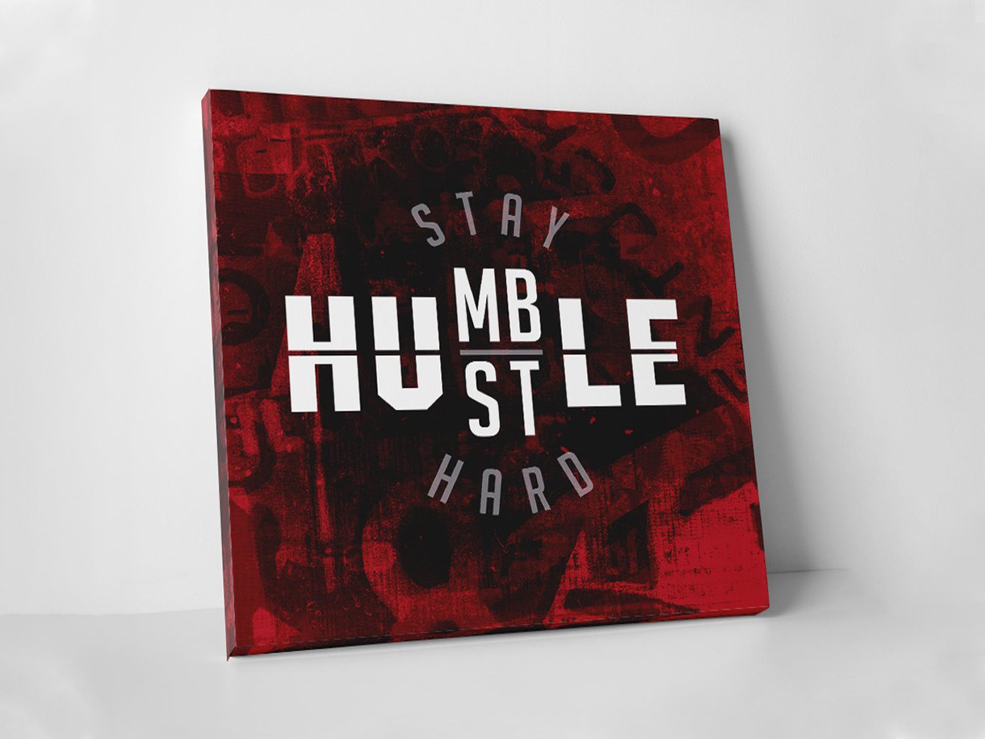Stay Humble Stay Hard Canvas Wall Art