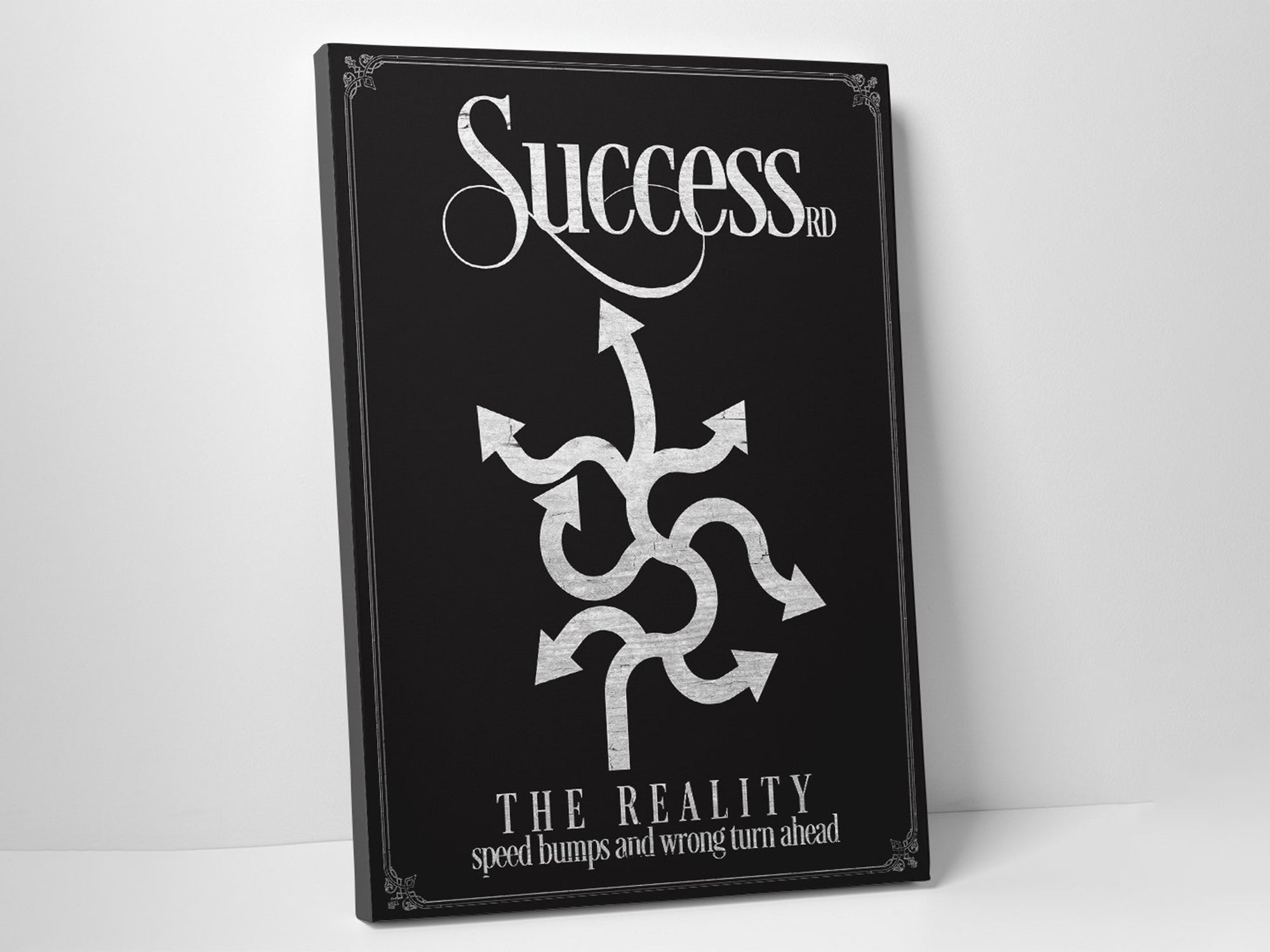 Success, The Reality Canvas Art