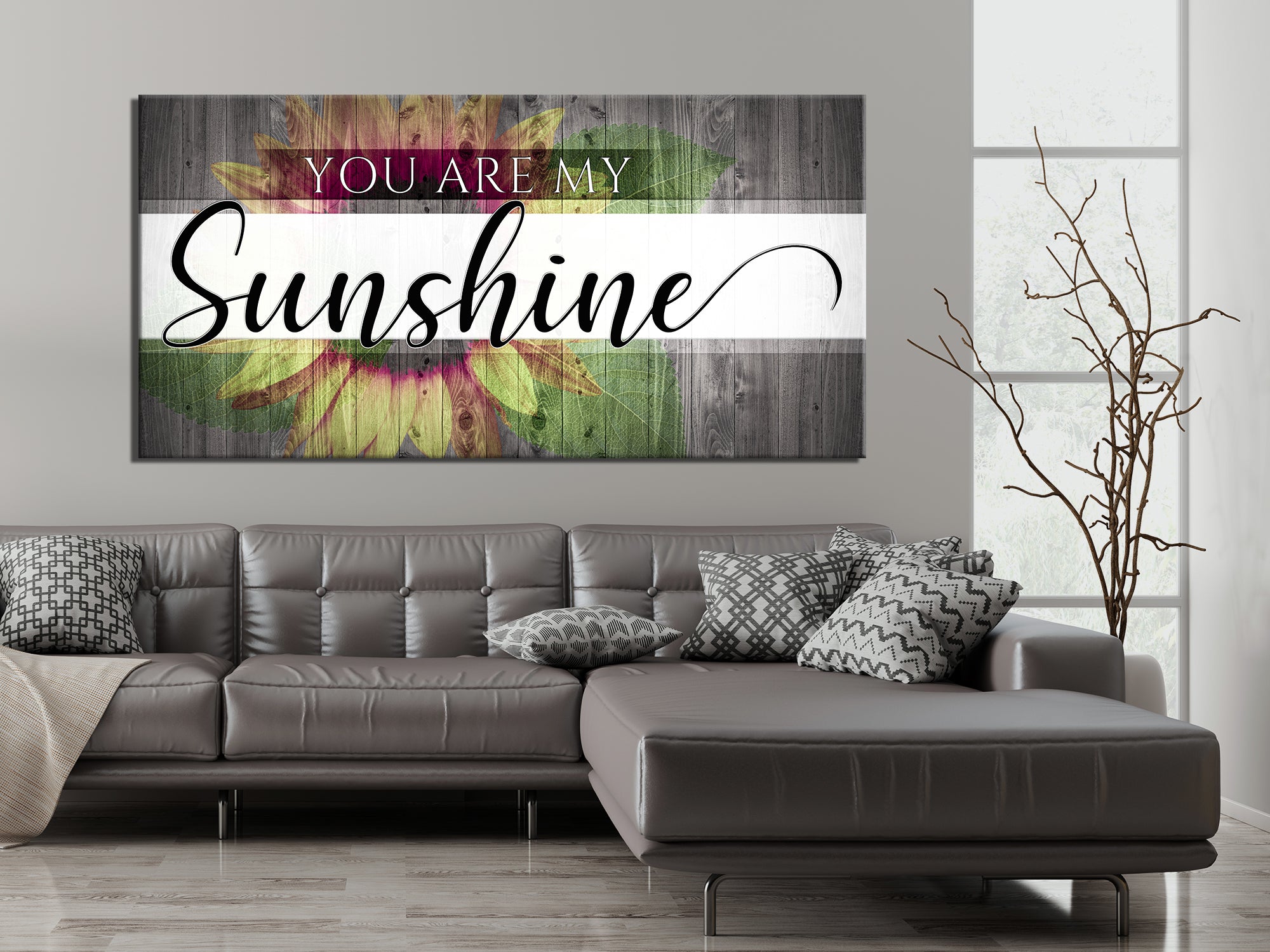 You Are My Sunshine - Bedroom - Canvas Wall Art