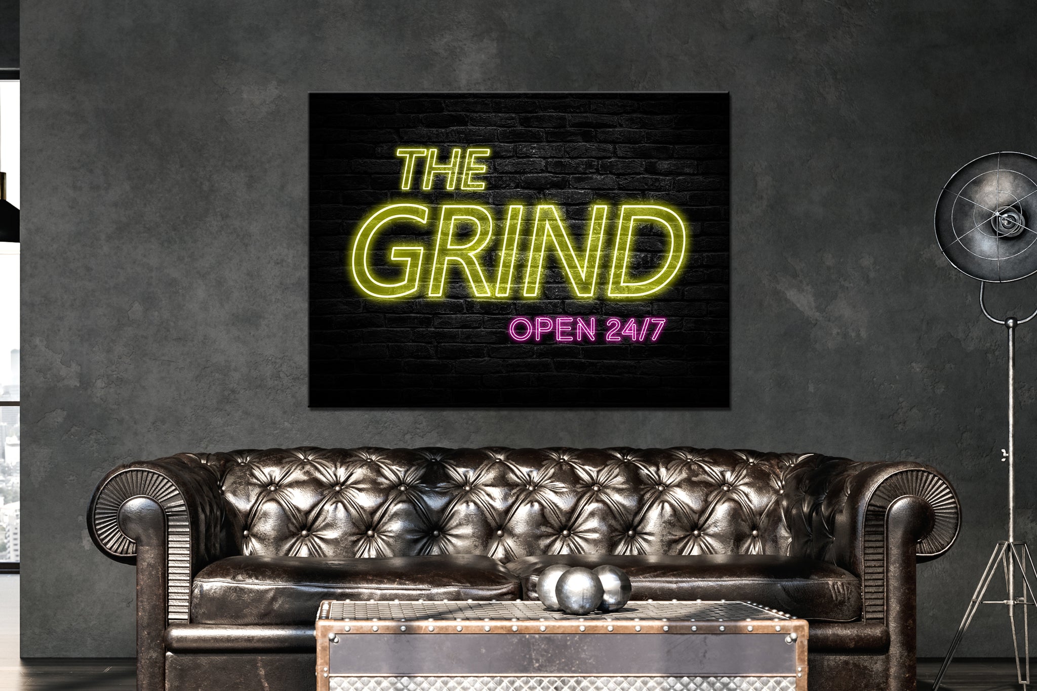 The Grind Canvas Wall Art