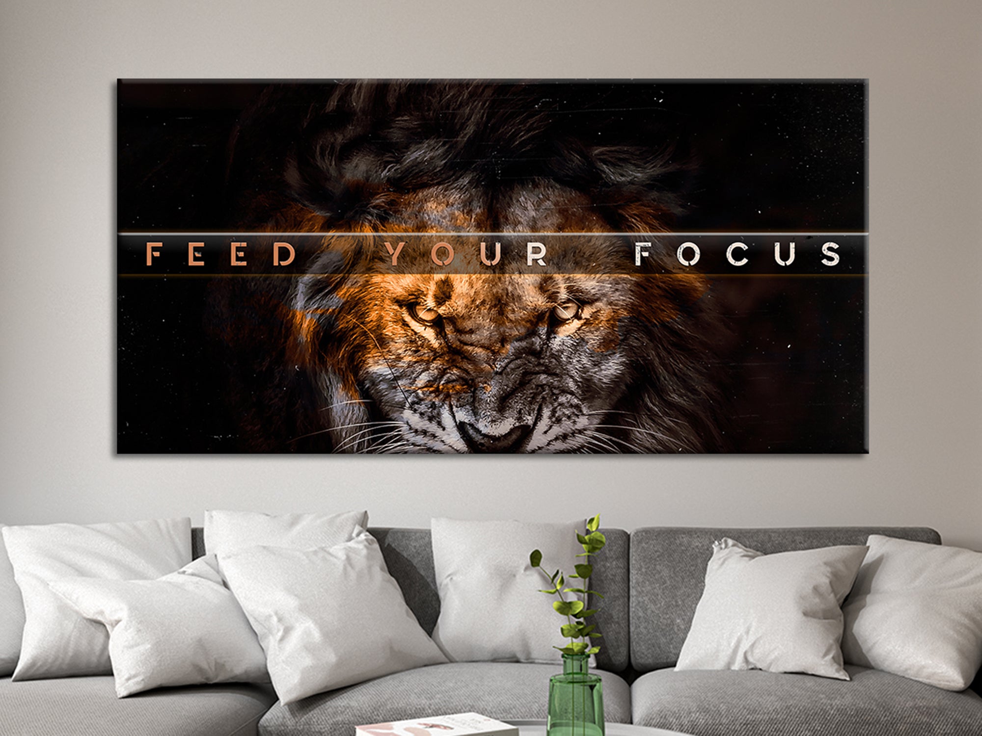 Feed Your Focus Canvas Wall Art