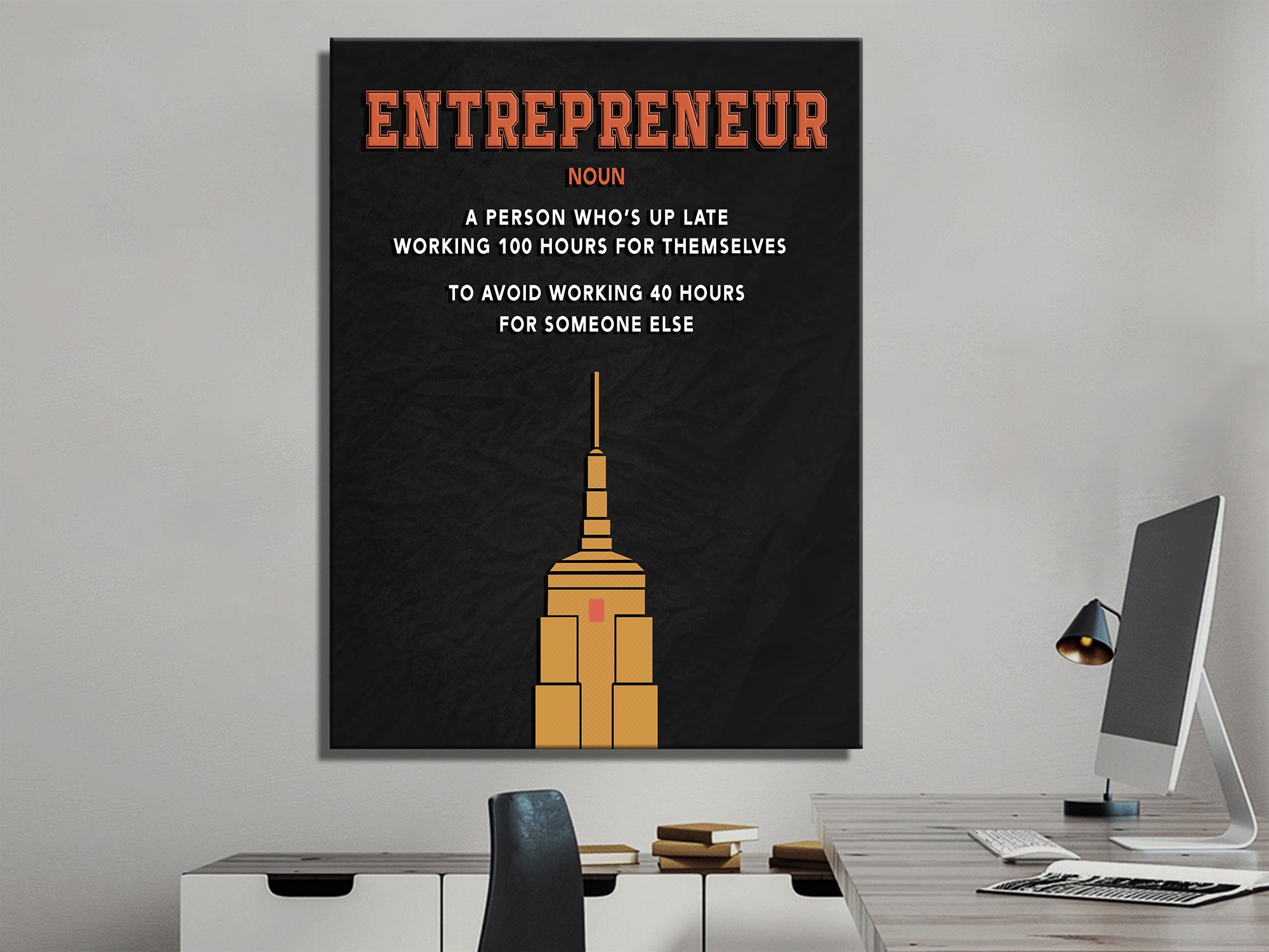 Entrepreneur Canvas Wall Art