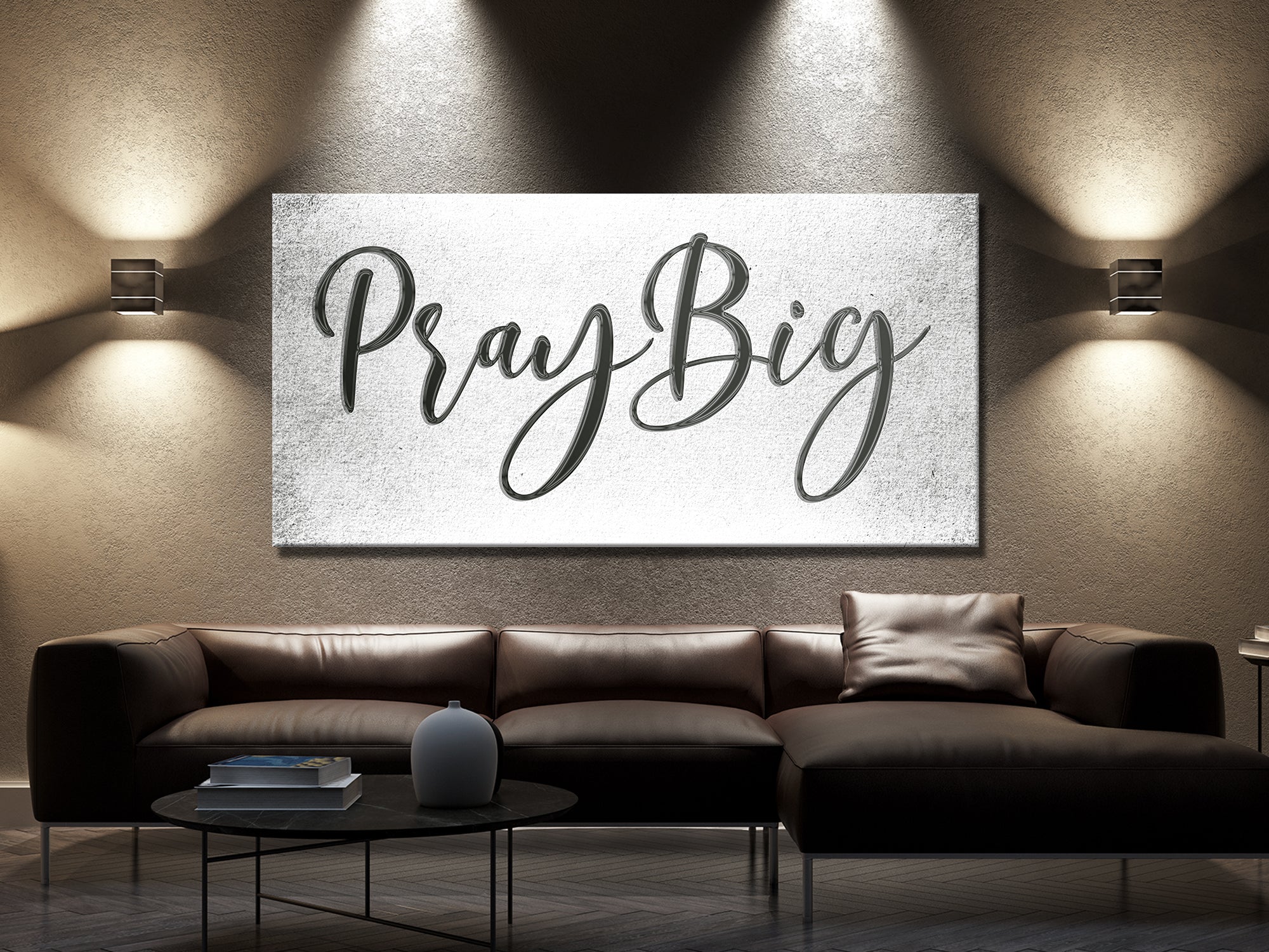 Pray Big - Christian - Canvas Wall Art