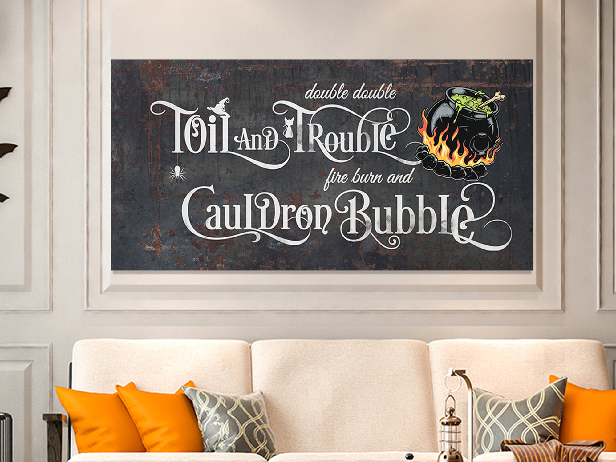 Toil And Trouble Canvas Wall Art