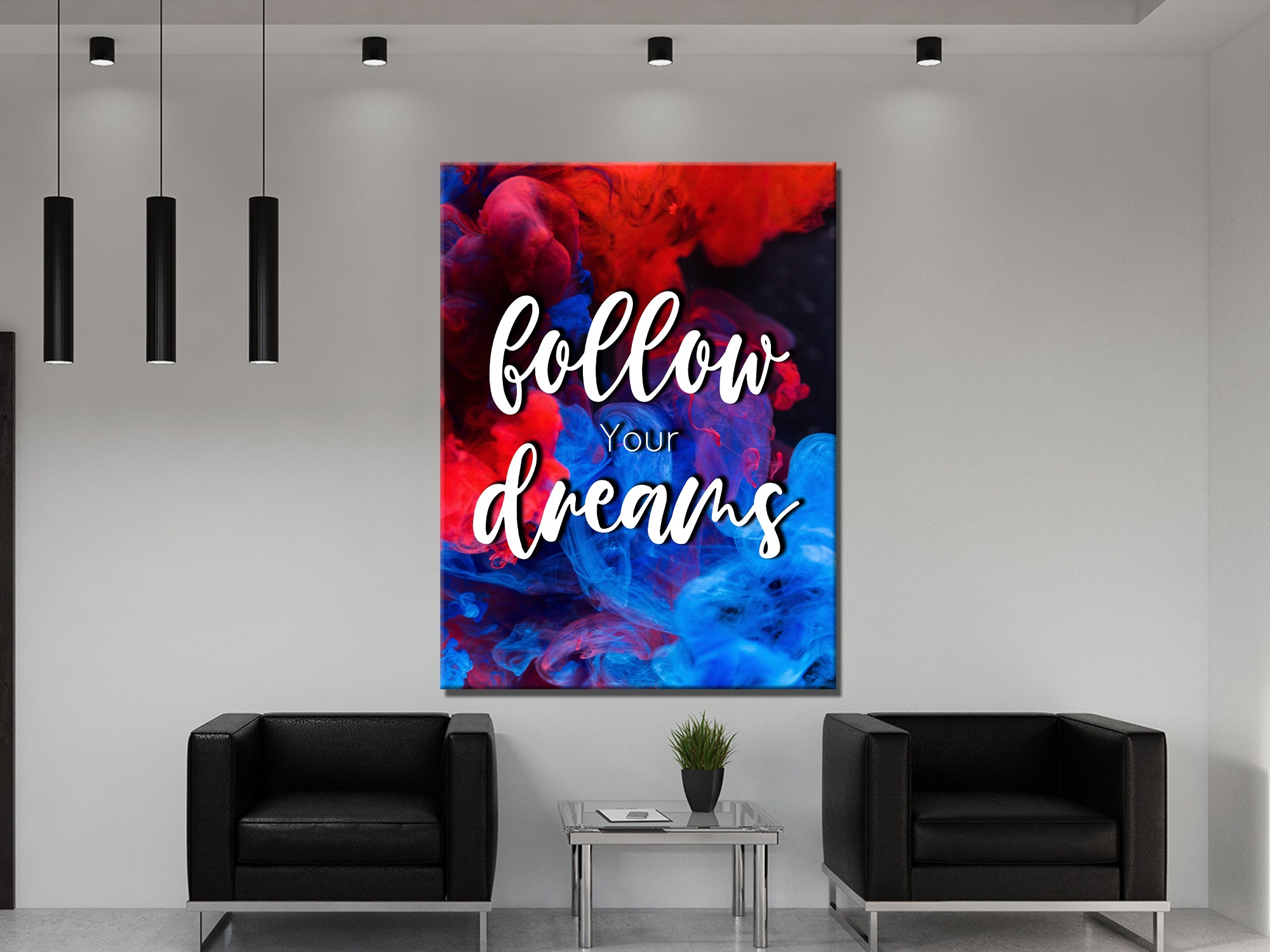 Follow Your Dreams - Inspiring - Canvas Wall Art